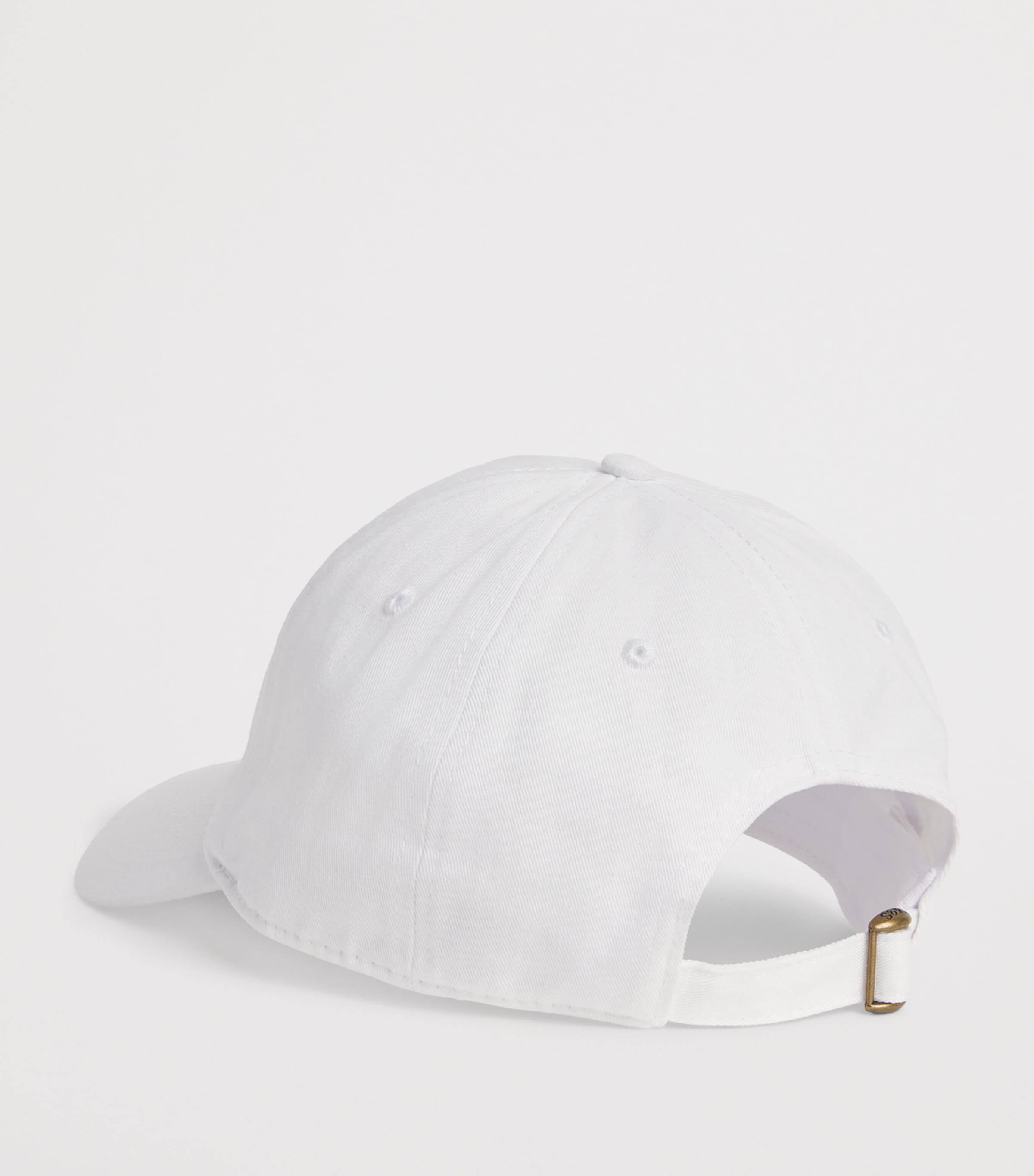 Sporty & Rich Cotton Syracuse Baseball Cap White Dark Navy Image 3