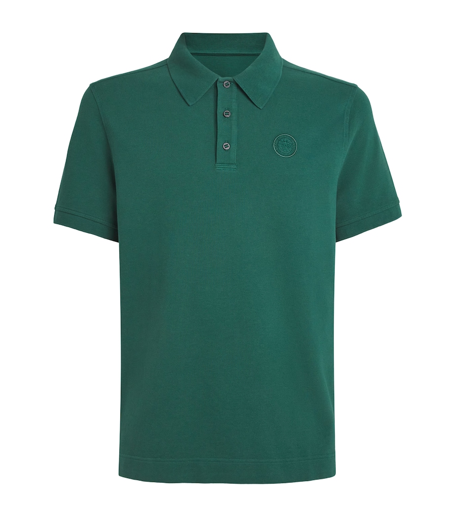 Cotton Beckley Polo Shirt GLADE GREEN 9848 Image 1