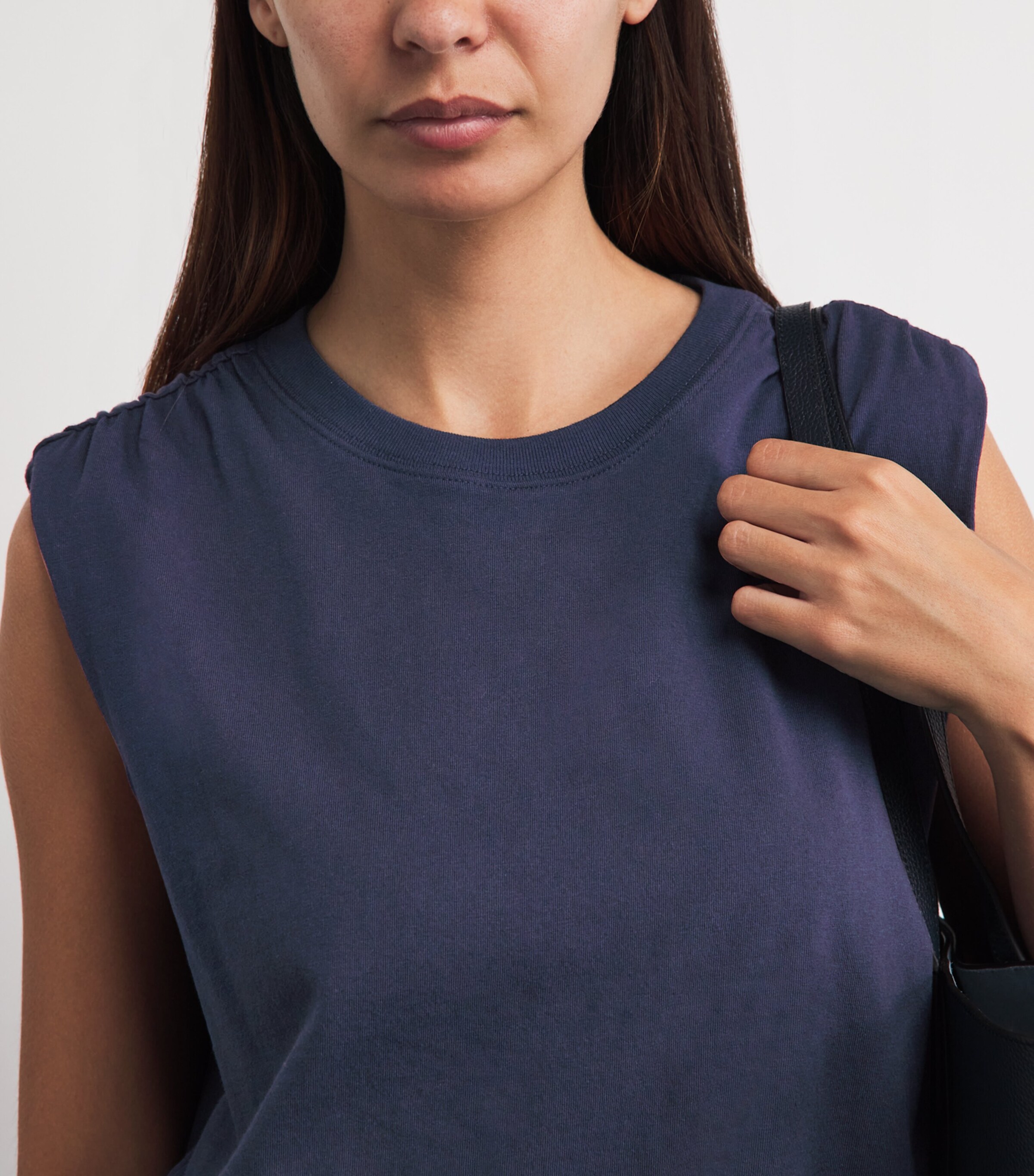 Rag & Bone Womens Mica Bubble Crop Top Sal Image 3