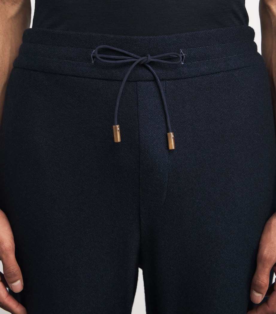 Cashmere-Silk Sweatpants 43009 DARK BLU Image 6