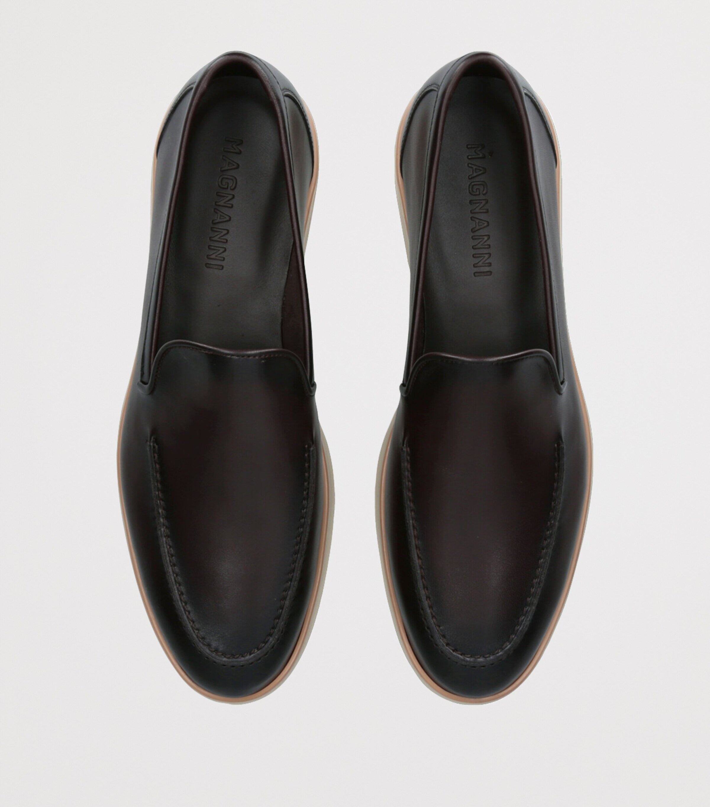 Leather Calpe Loafers DARK BROWN Image 4