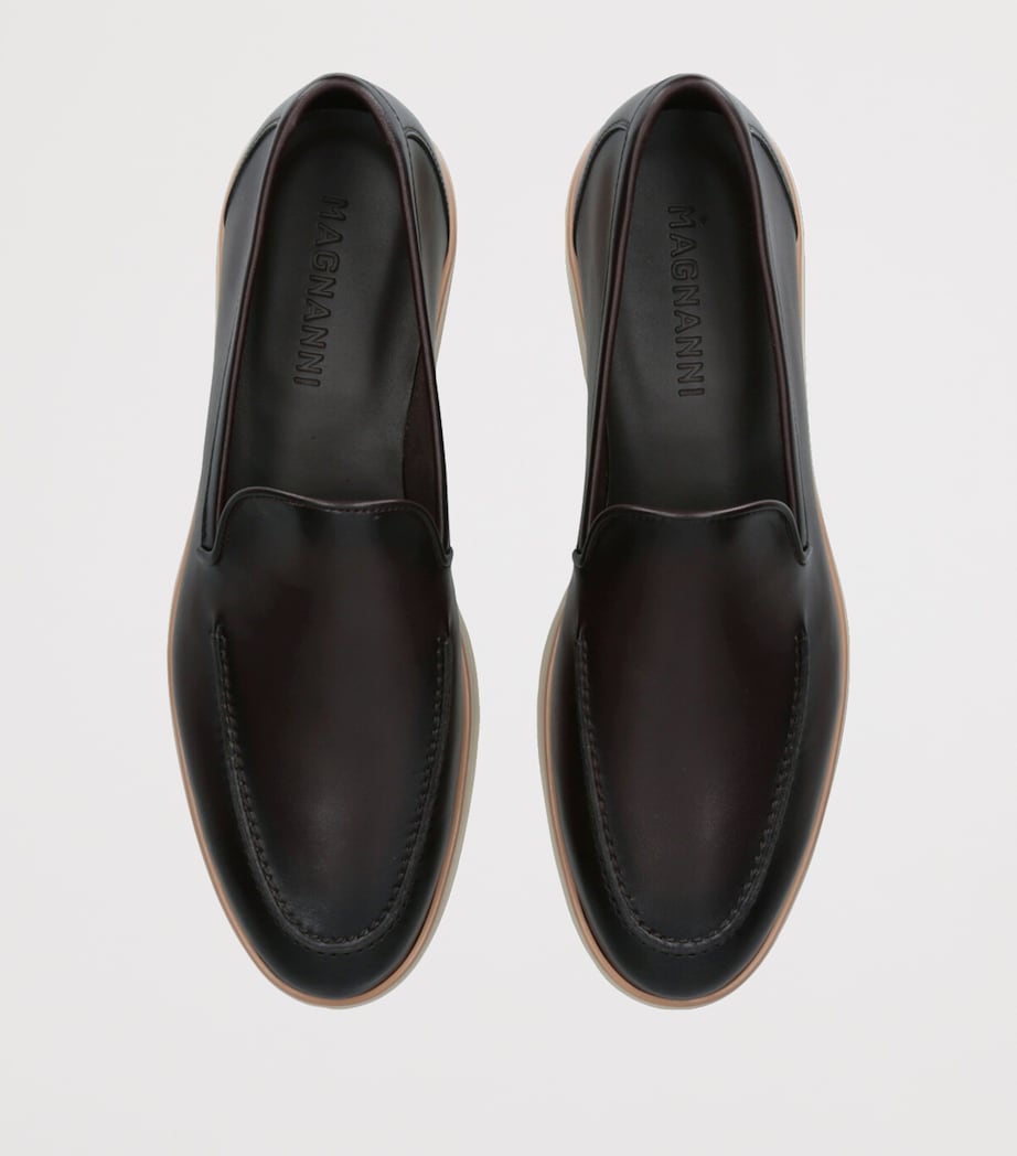 Leather Calpe Loafers DARK BROWN Image 4