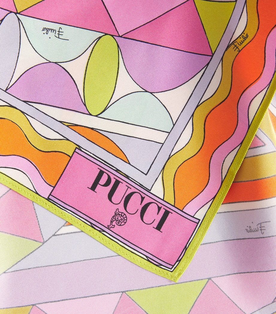 PUCCI Womens Silk Halterneck Top Image 6
