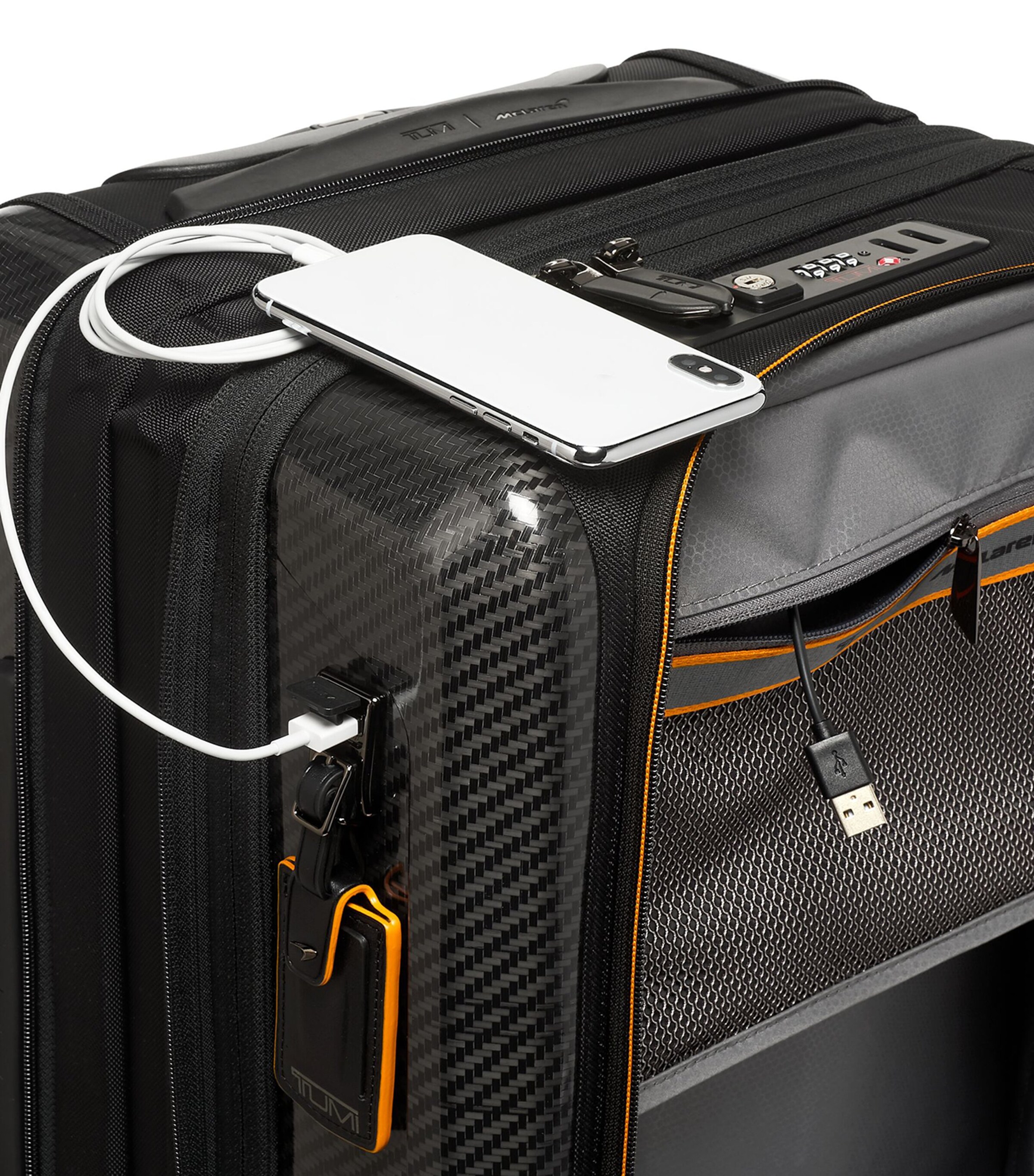 Tumi McLaren Aero Cabin Suitcase (56cm) Black Image 8