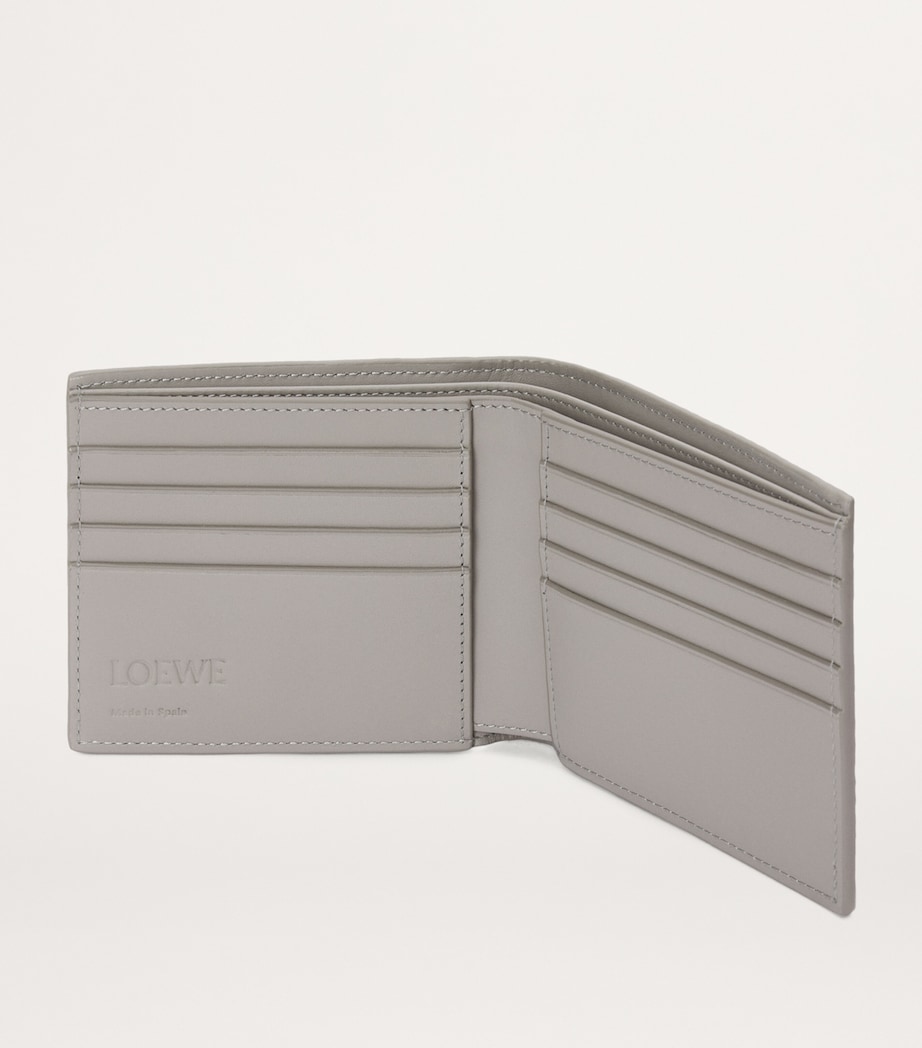 Leather Bifold Wallet SHELL GREY Image 4