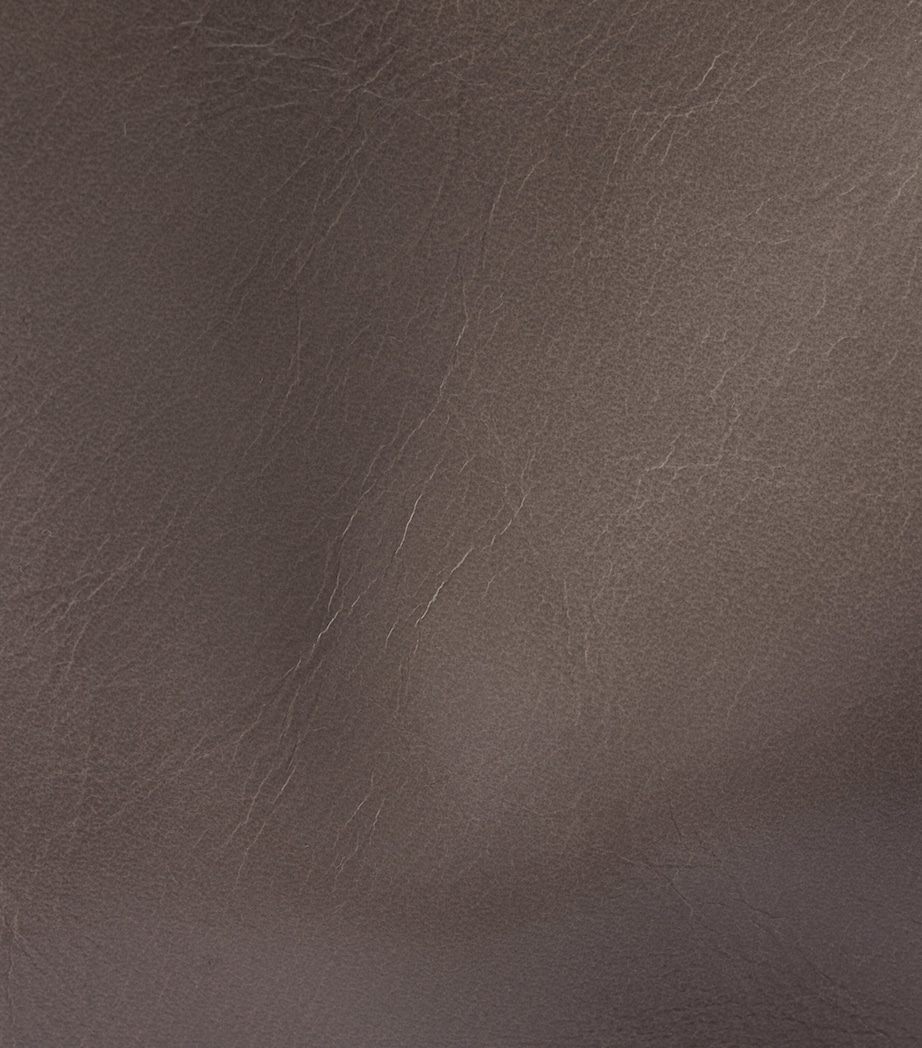 Large Leather Belted Tote Bag F03SF Image 5