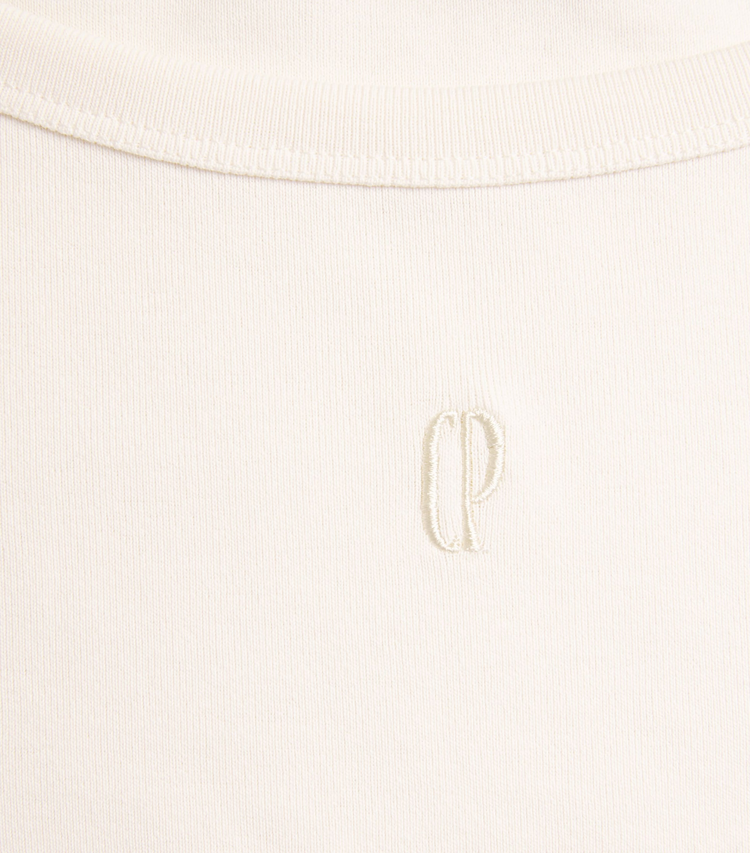 Cotton Short-Sleeve T-Shirt ECRU Image 5