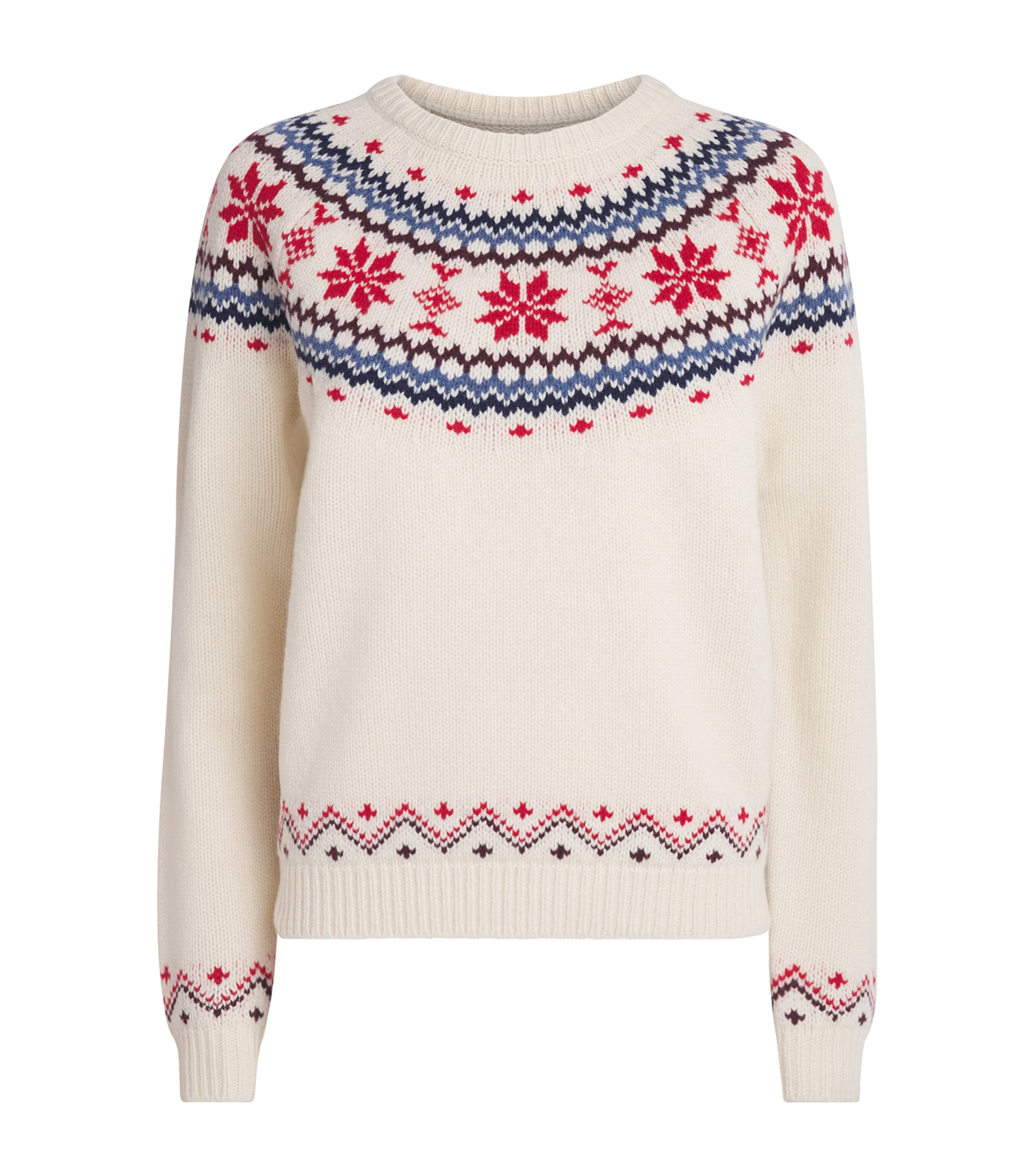 Harrods Womens Fair Isle Sweater Image 1