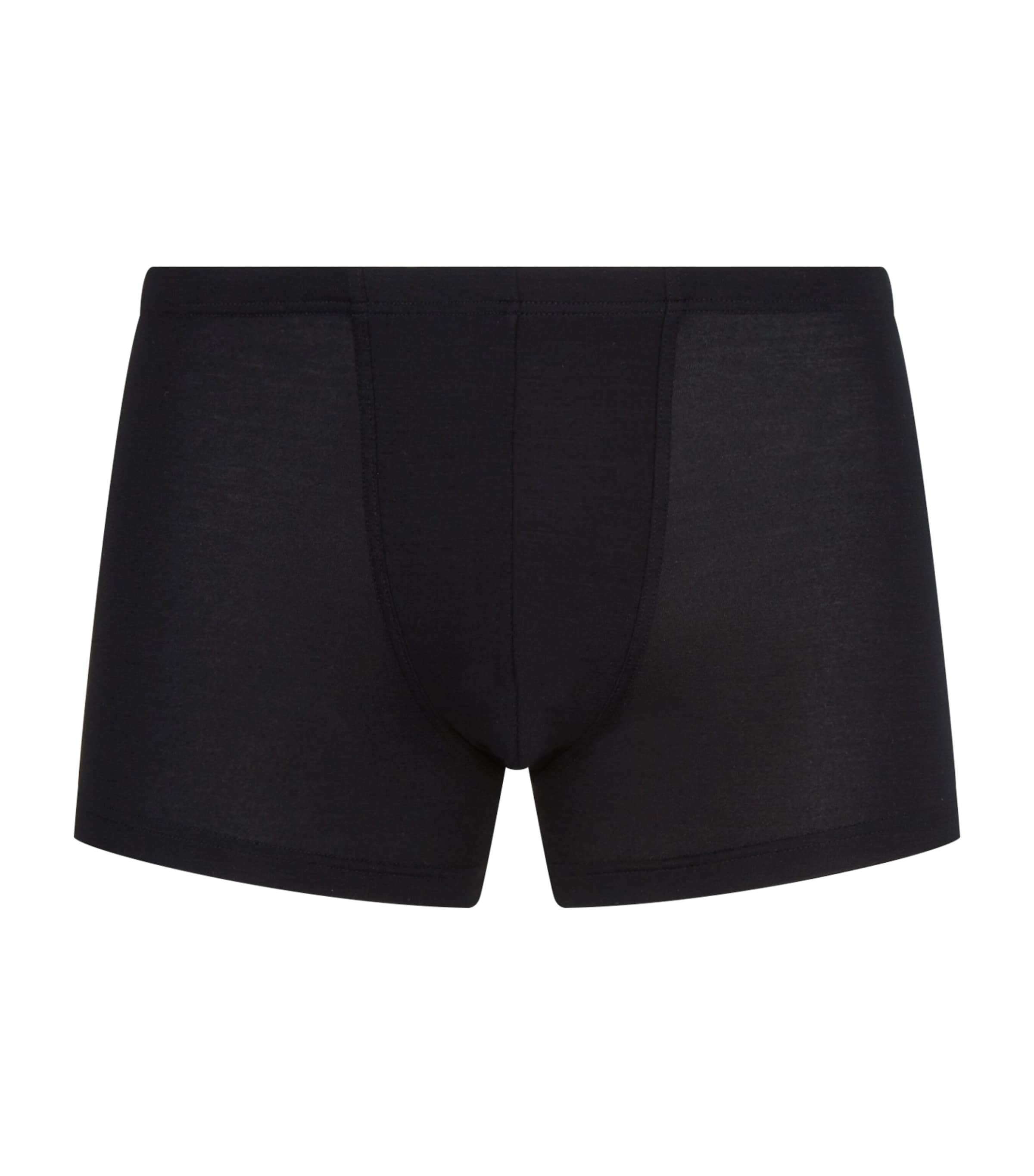 Zimmerli Pureness Stretch Micro Modal Boxer Briefs In Black