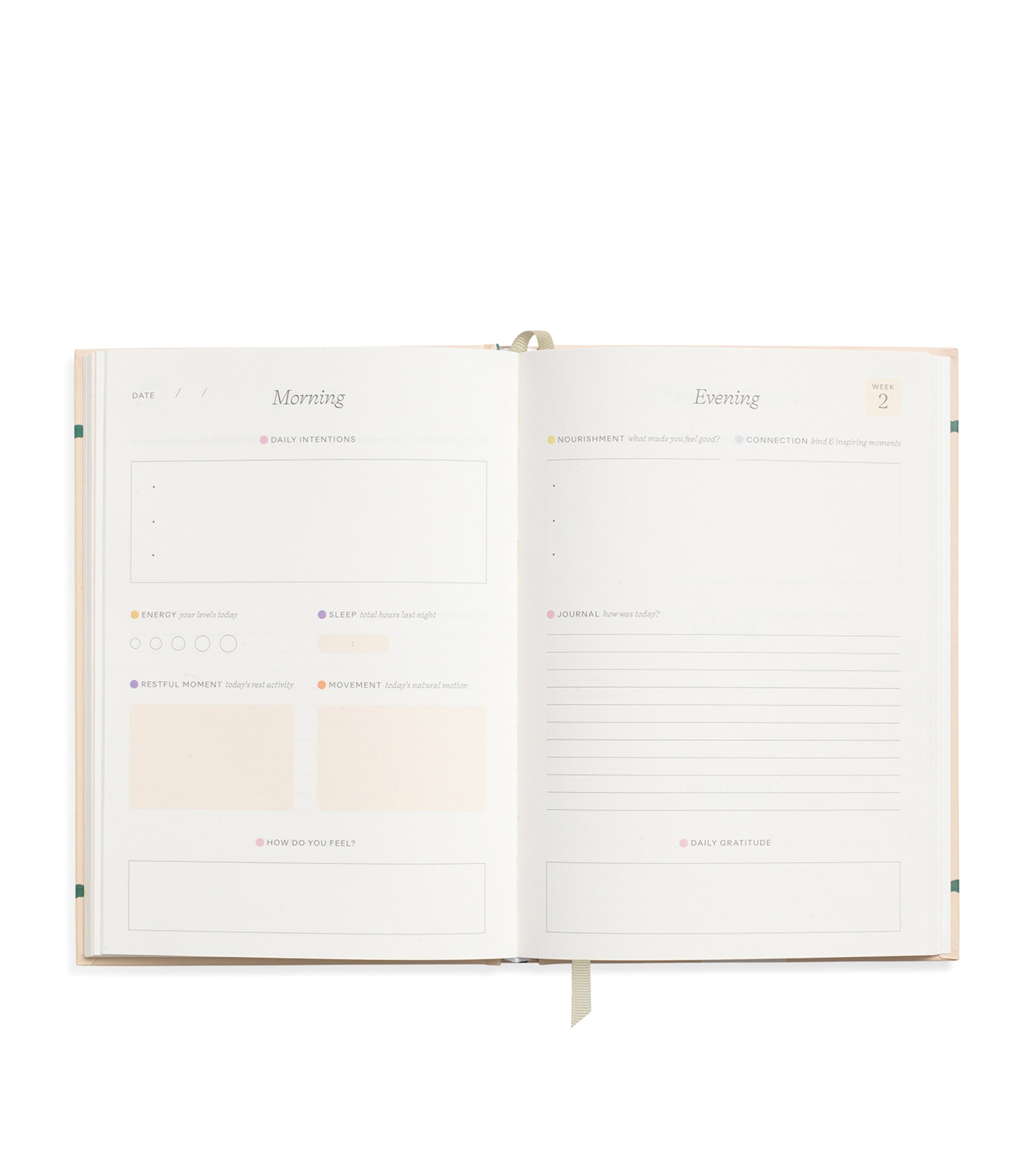 Papier Quilted Daydream Wellness Journal Beige Image 8