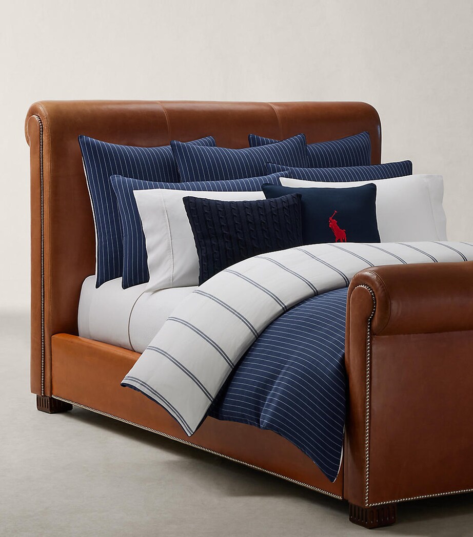Ralph Lauren Home King Kerrigan Oxford Pillowcase (54cm x 94cm) Navy Image 5