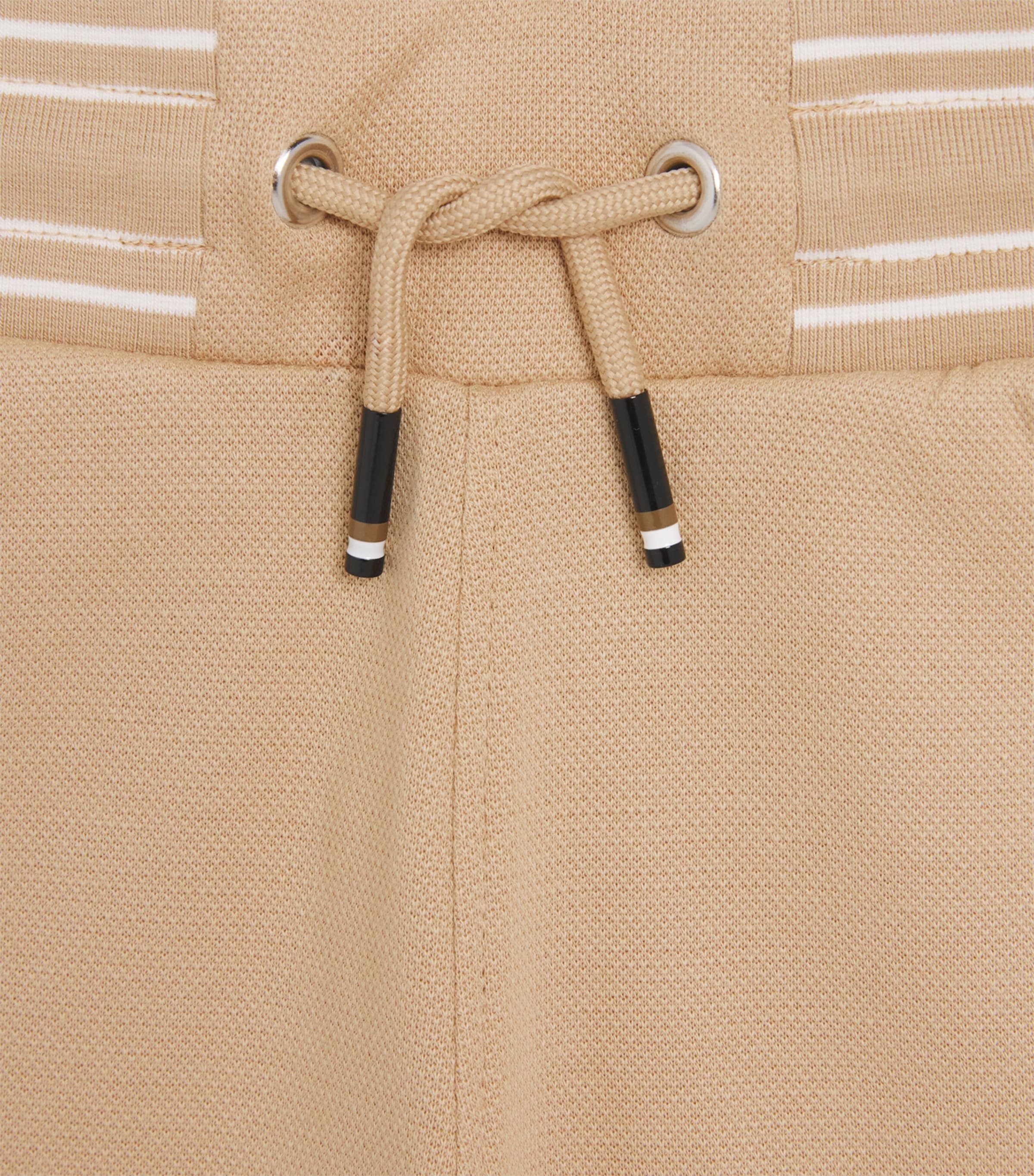 Cotton Piqué Sweat Shorts (4-16 Years) 249STONE Image 3