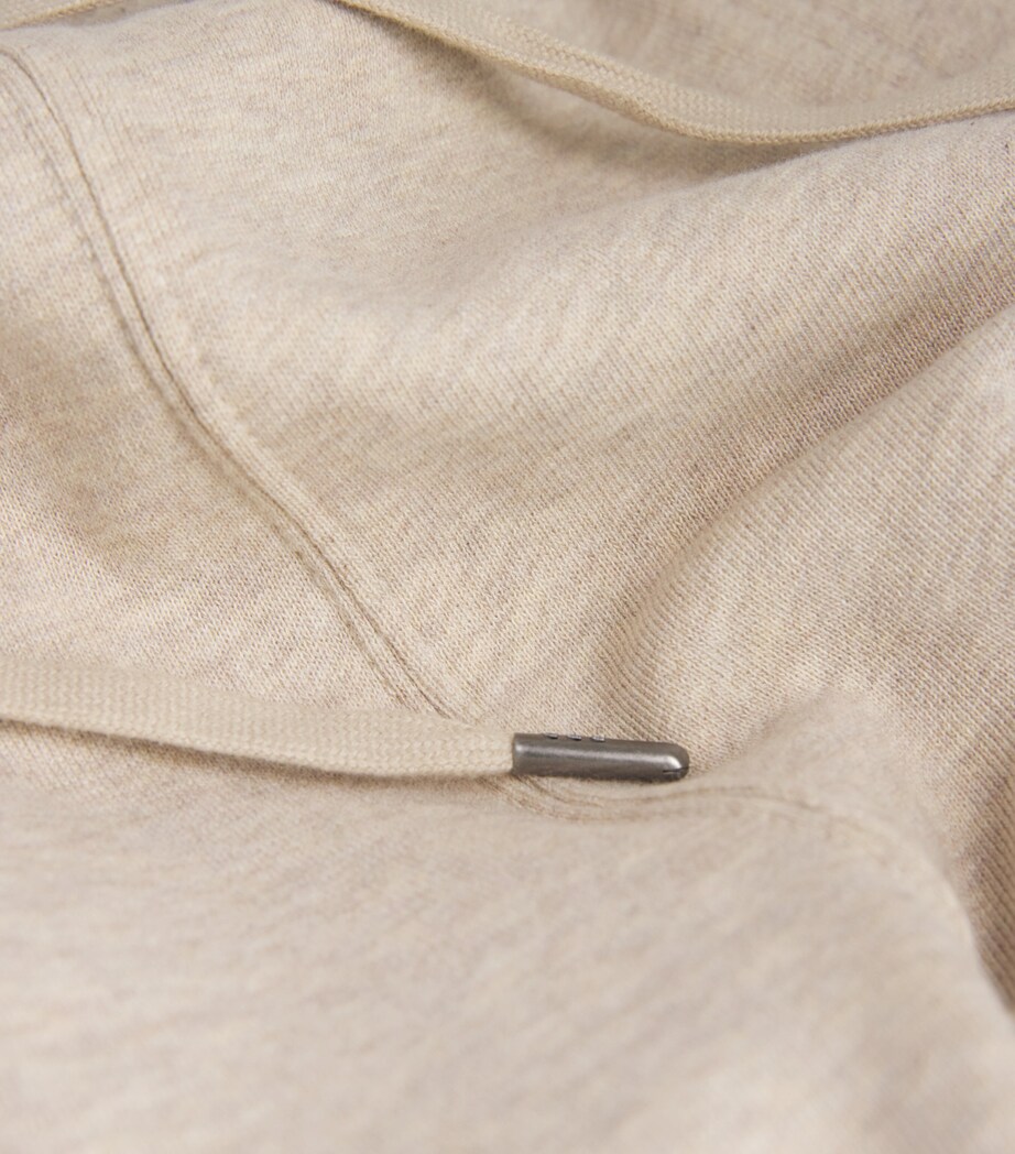 Cotton Jersey Ruiz Shorts HEATHERED OATMEAL Image 5