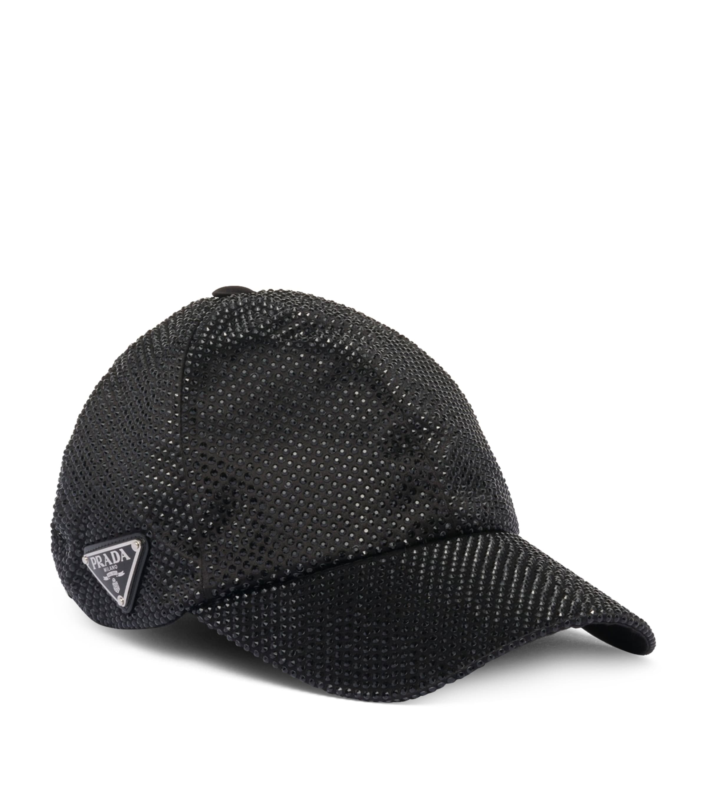 キャップ Prada Cappello Prada Crystal-Embellished Baseball Cap | Harrods DE