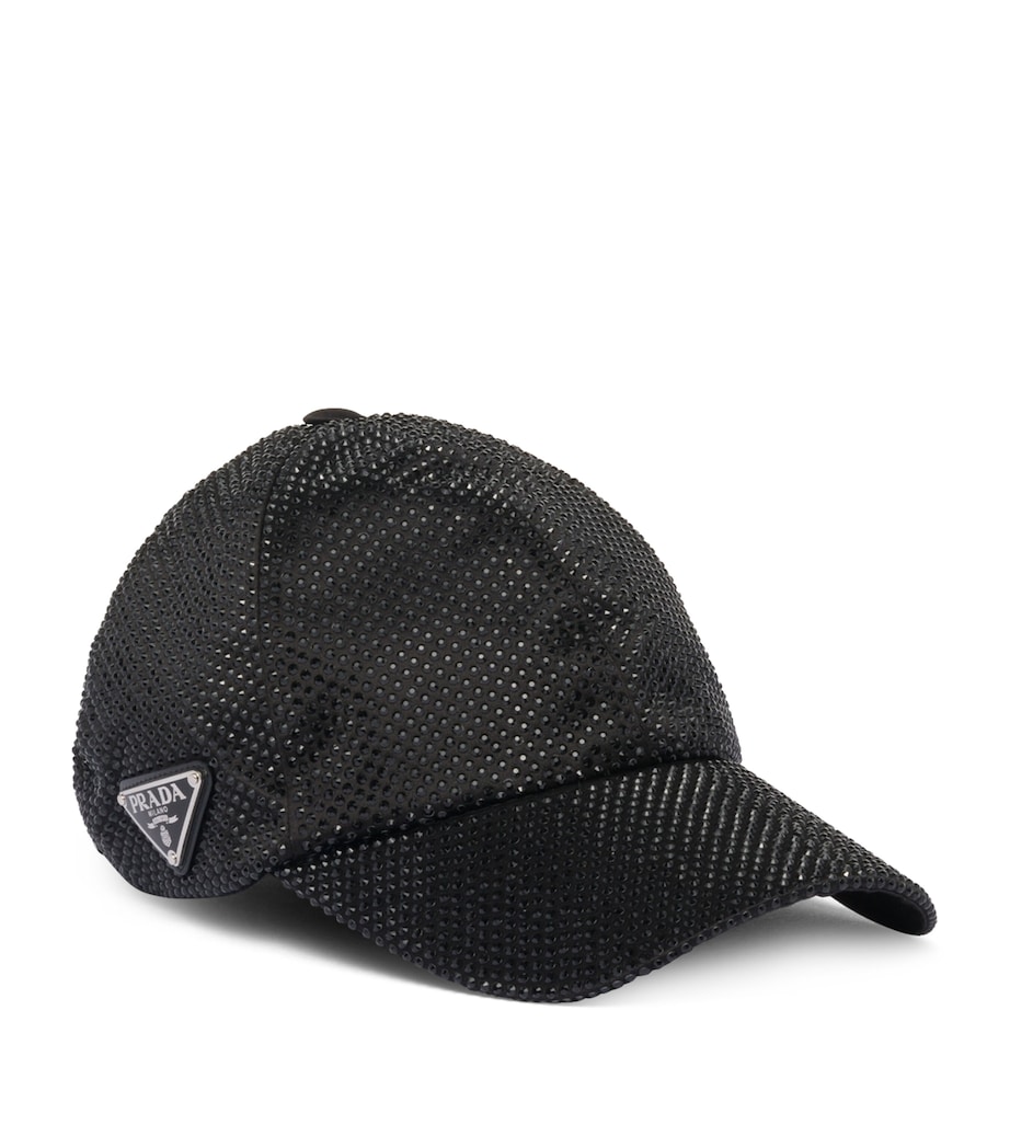 Crystal-Embellished Baseball Cap F0002 Image 1