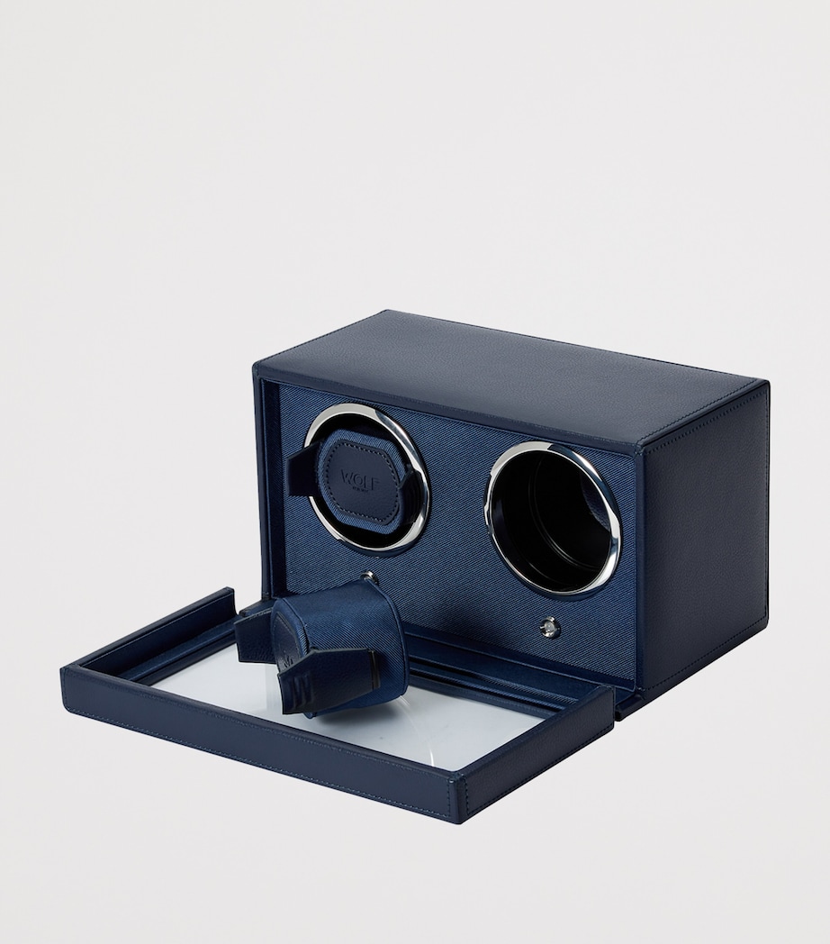 Cub Double Watch Winder with Cover NAVY Image 2