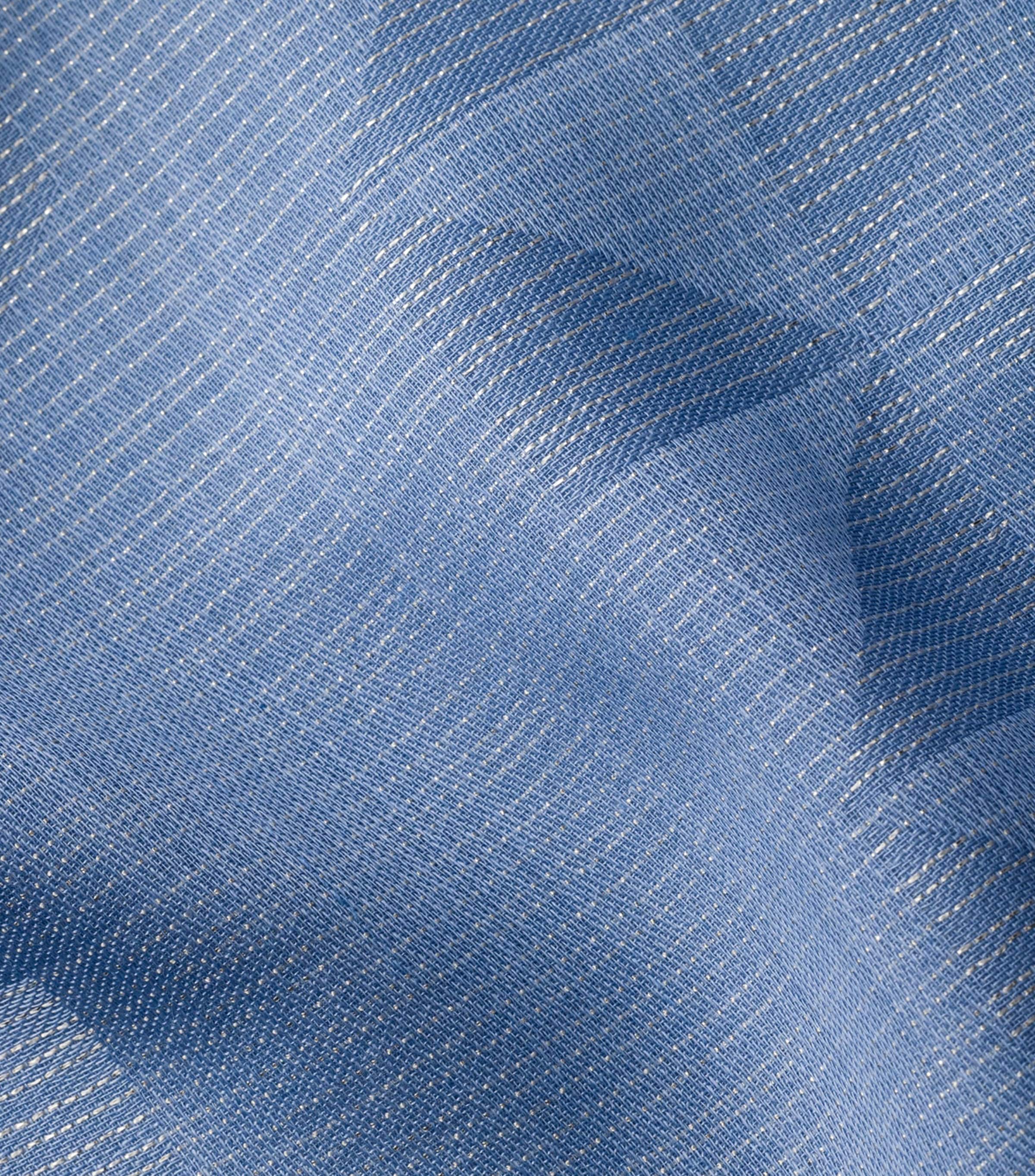 Wool-Silk Jacquard Logo Shawl F0CPJ Image 2