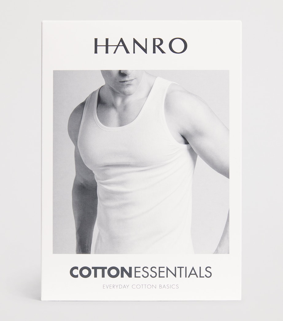 Cotton Essentials Tank Top 0101-WHITE Image 5