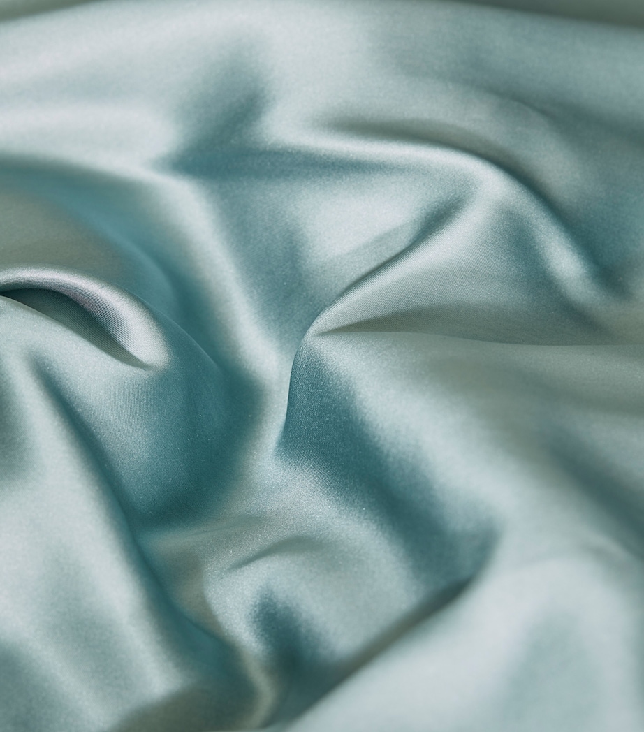 Silk King Flat Sheet (280cm x 310cm) GREEN Image 3