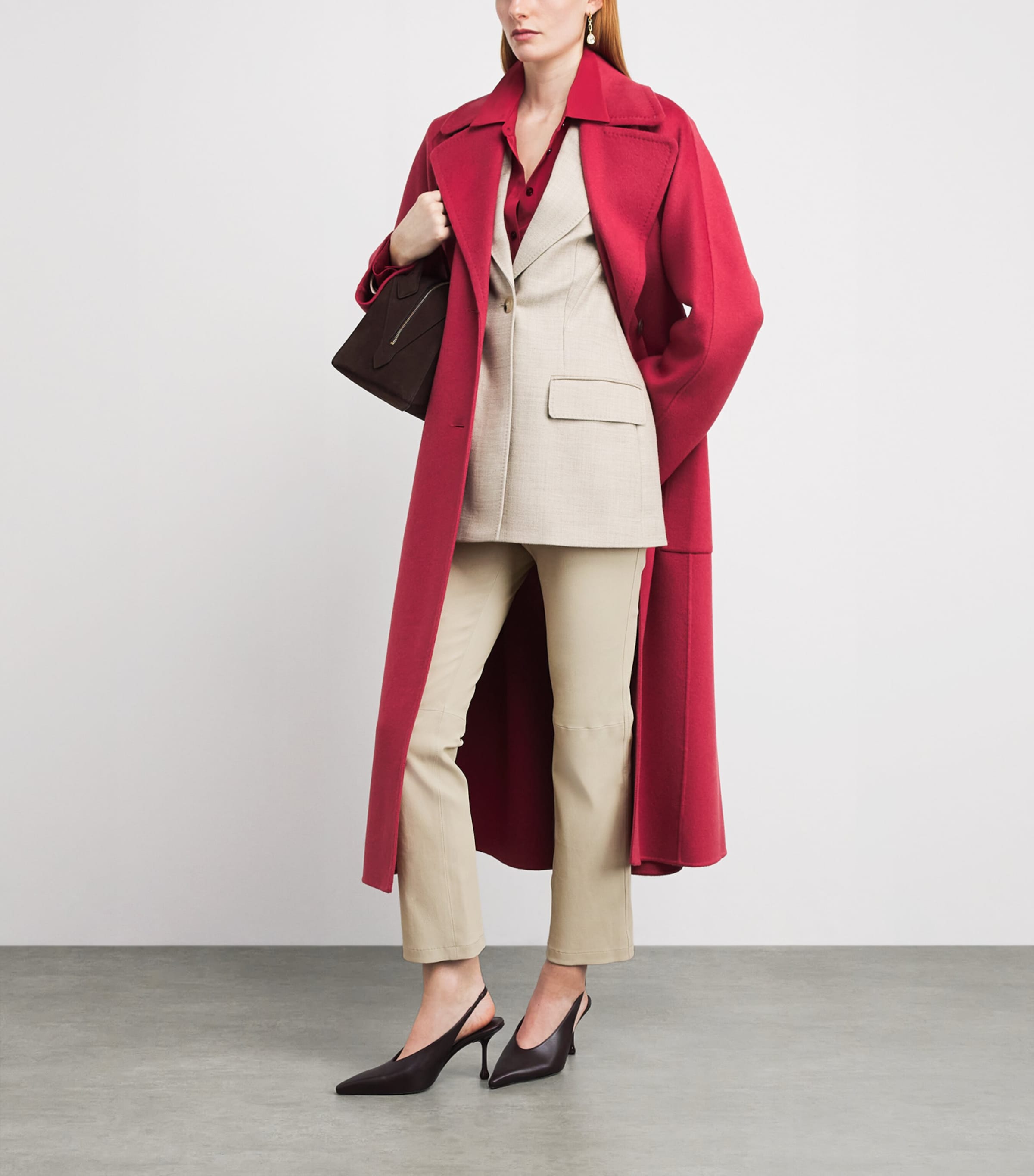 Leather Duke Trousers POWDER Image 2