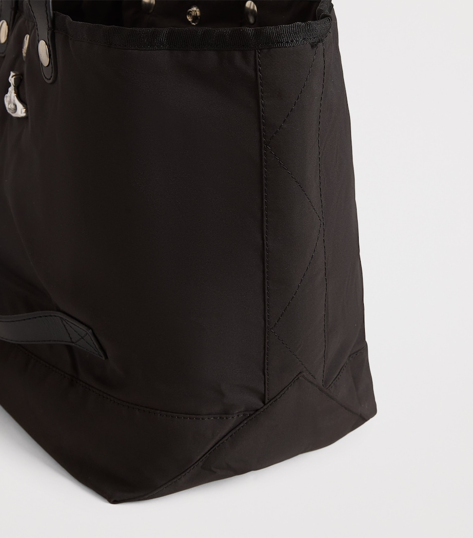 Small Utility Shopper Bag N403 BLK/SLV HRDWR Image 7