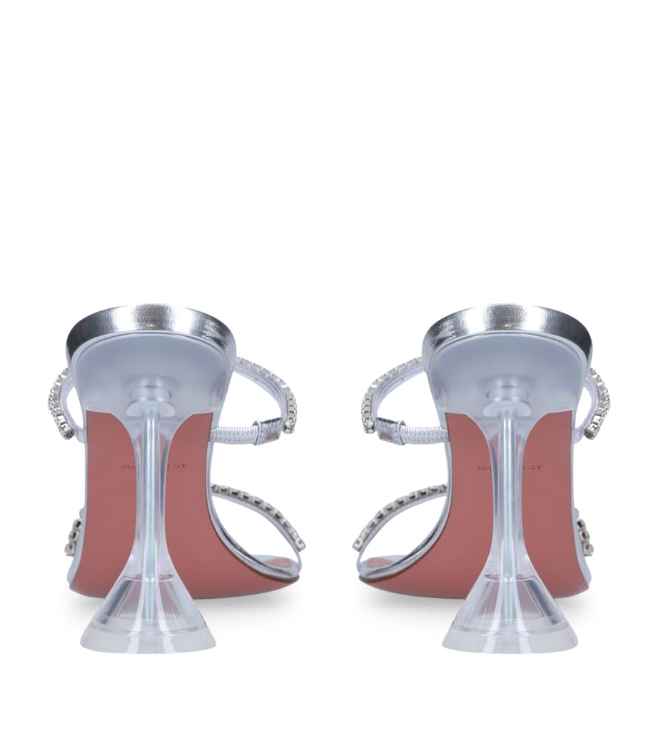 Embellished Gilda Glass Sandals 95 OTHER Image 6