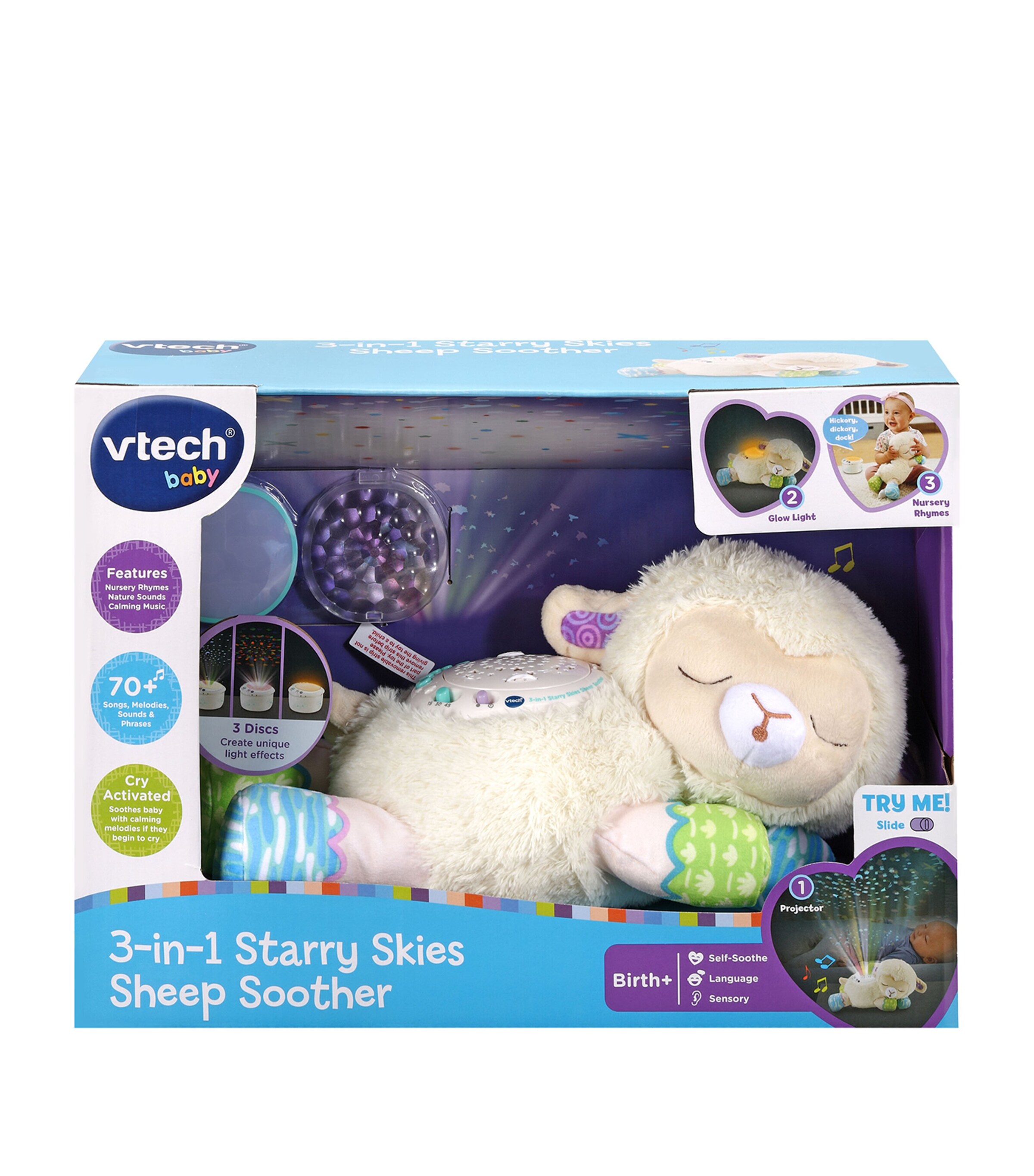 3-in-1 Starry Skies Sheep Soother MULTI Image 2