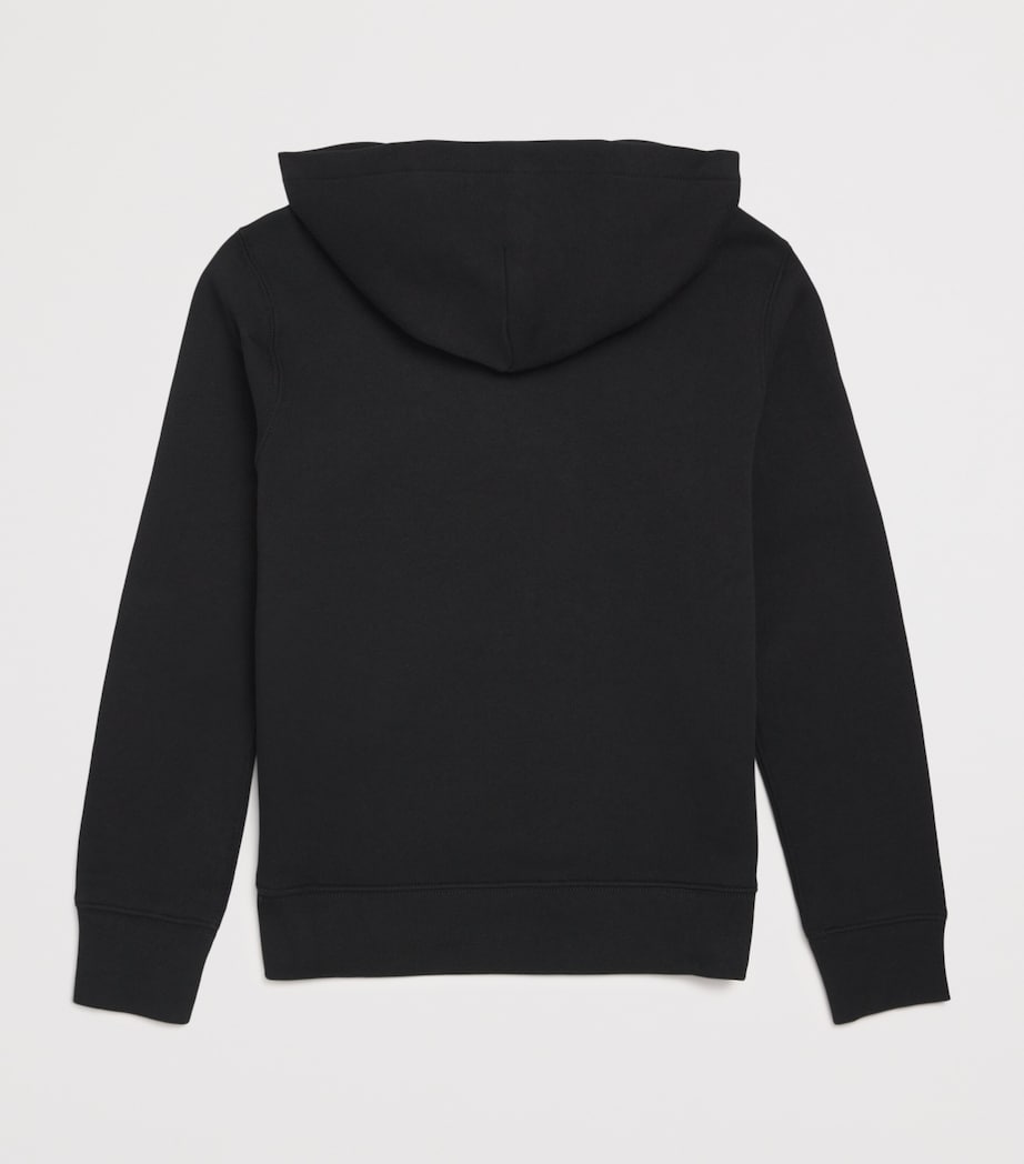 Cotton-Blend Zip-Up Hoodie (2-7 Years) POLO BLACK/C3870 Image 2