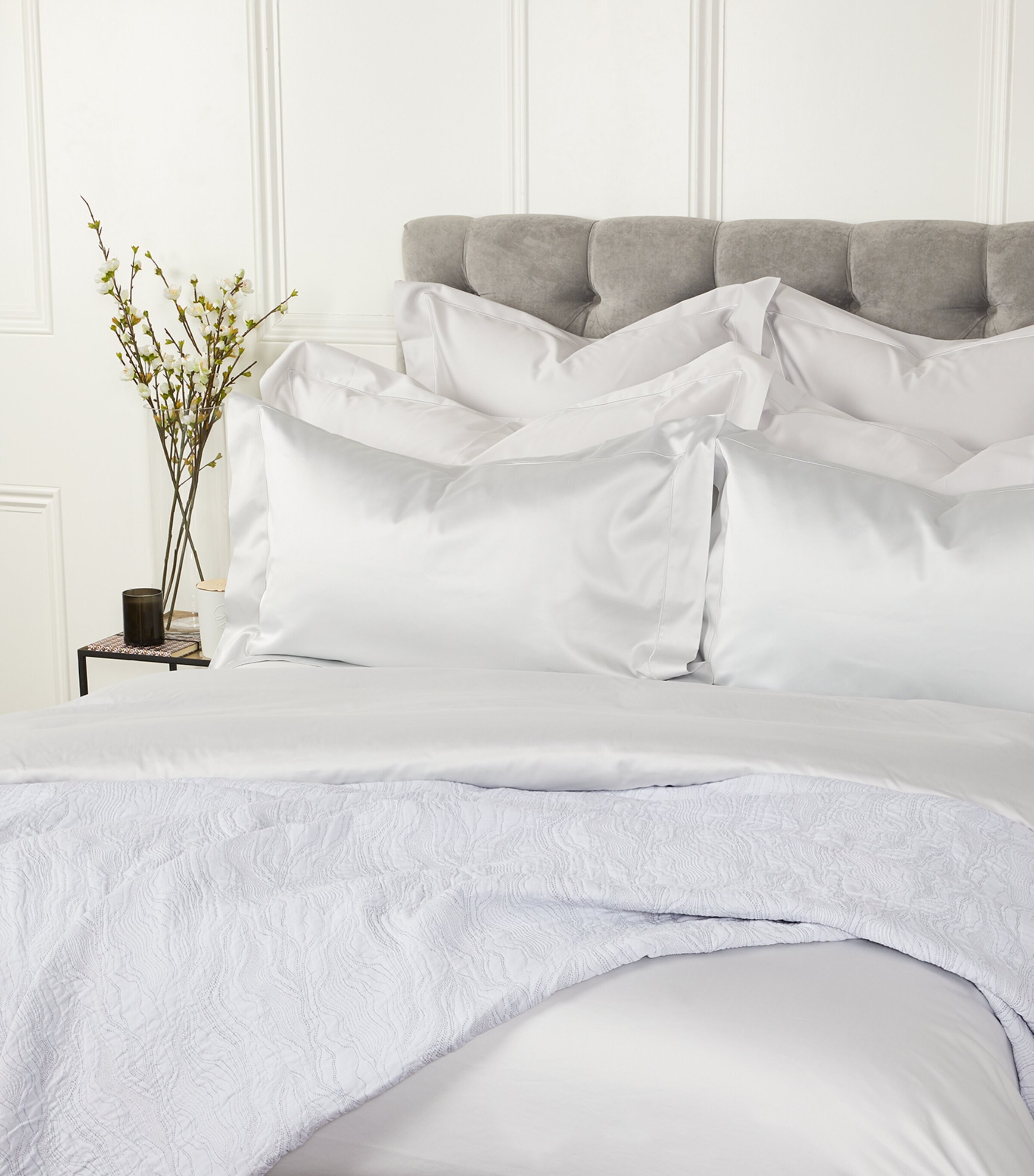 Celso De Lemos Bourdon King Pillowcase (50cm x 90cm) Perle Image 3