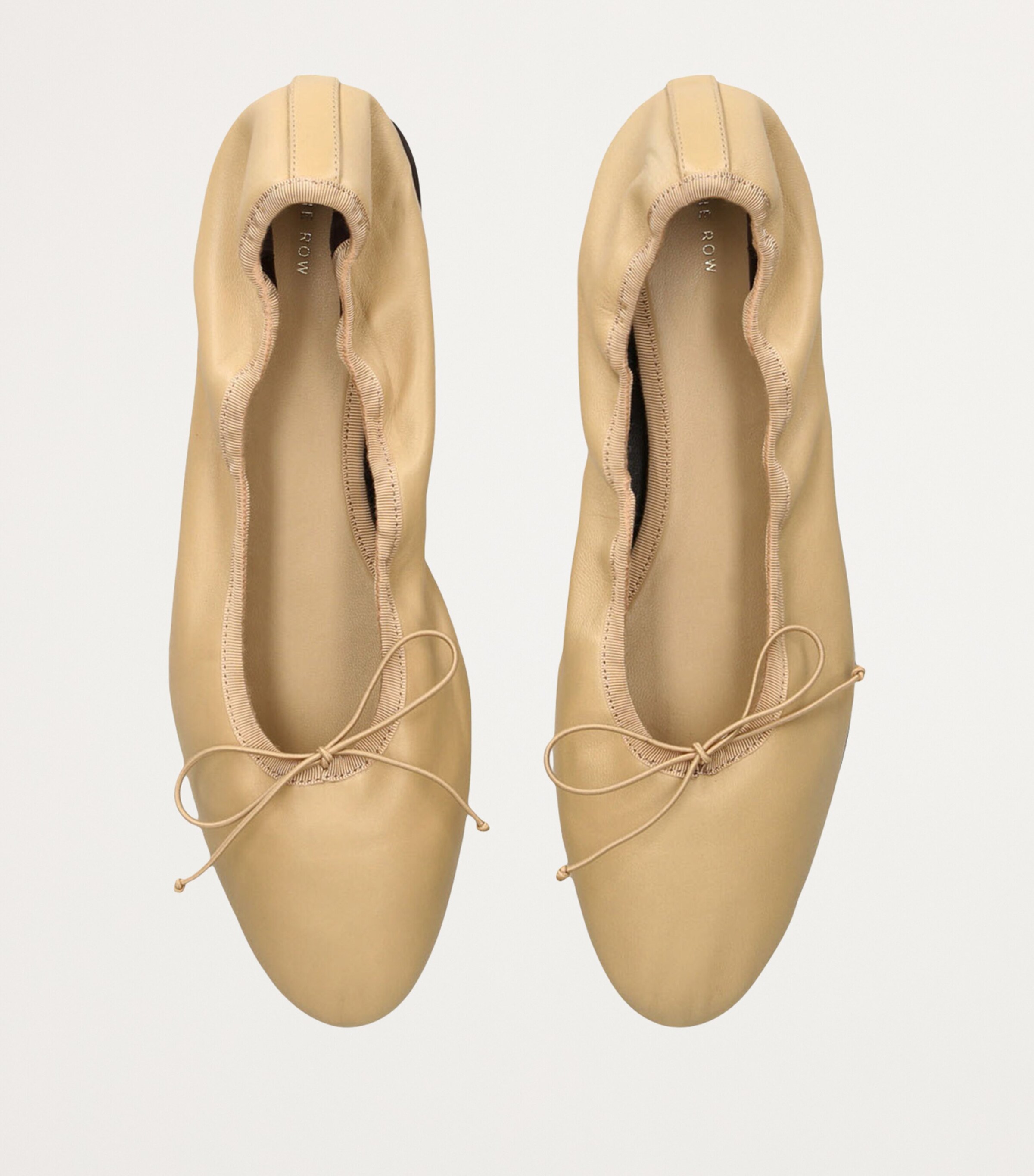 【送料&関税込】The Row Hereditas Ballerinas The Row Hereditas Leather Ballet Flats | Harrods UK