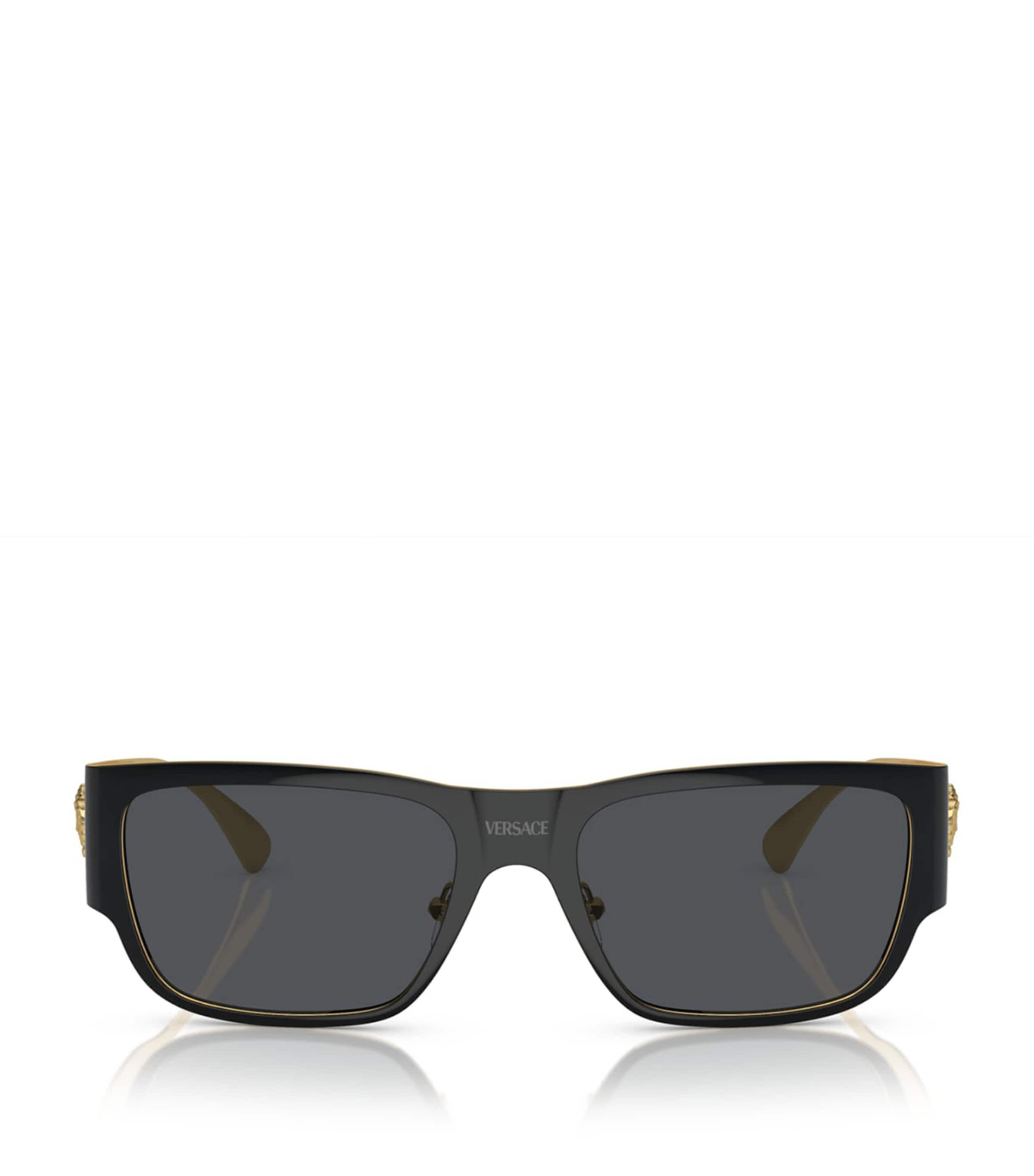 Versace Metal 0ve2262 Sunglasses In Black