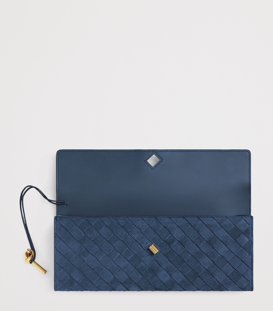 Suede Andiamo Clutch Bag 4033 Image 3