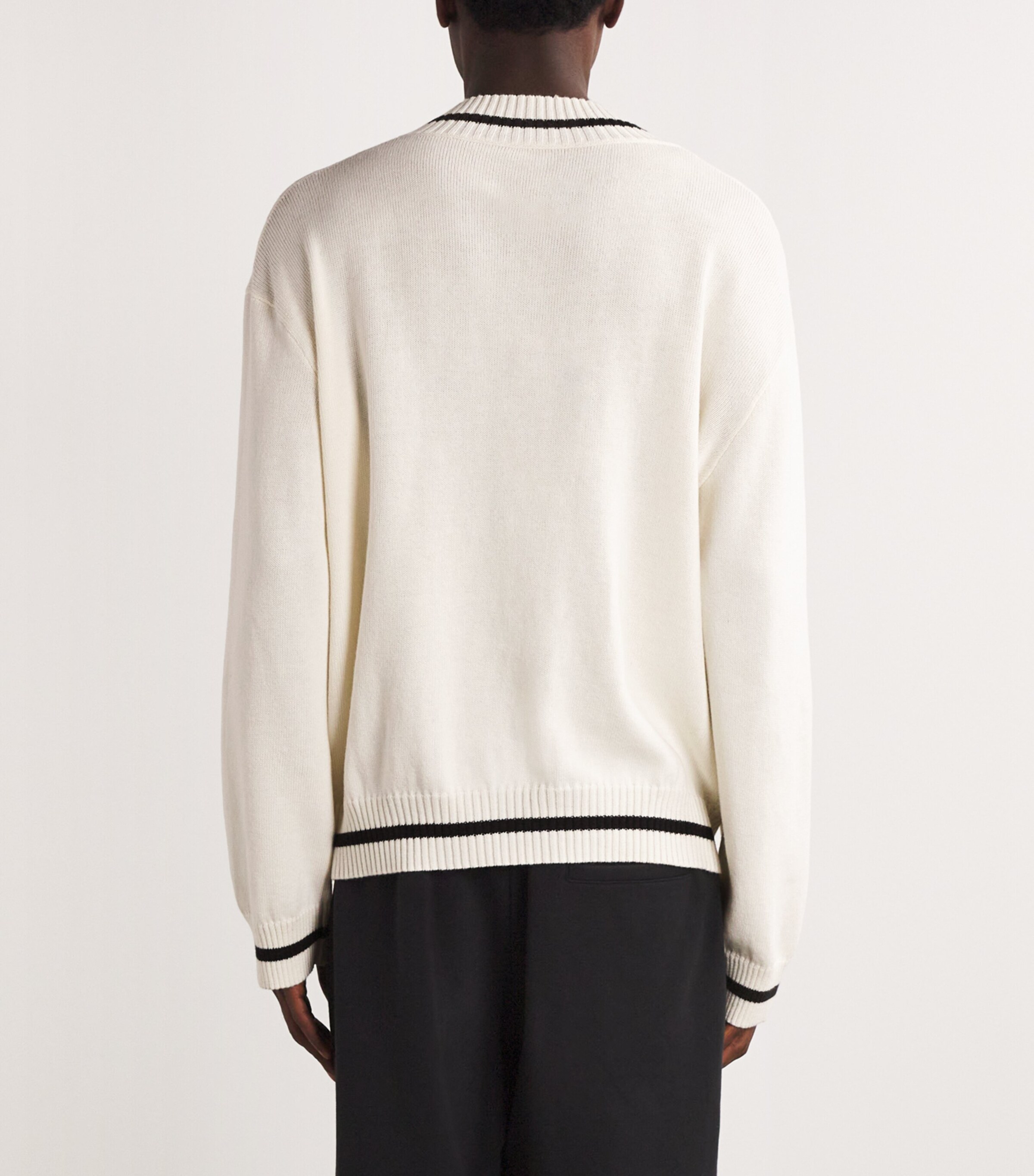 Tシャツ・カットソー MM6 MAISON MARGIELA Cream Wool Sweater Cream Sweater with vintage effect MM6 Maison Margiela