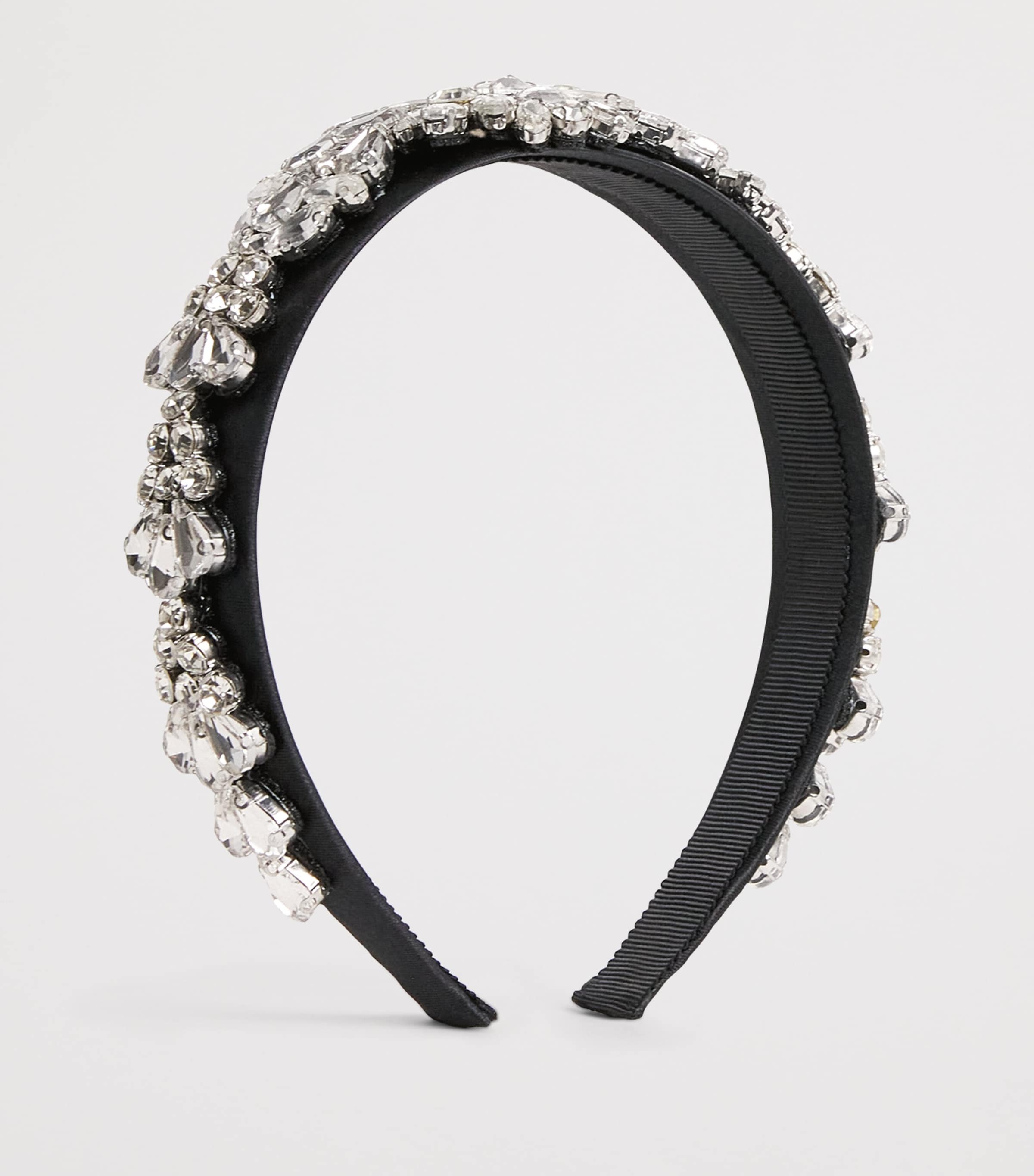 Monnalisa Jewel Headband Nero+nickel Image 2