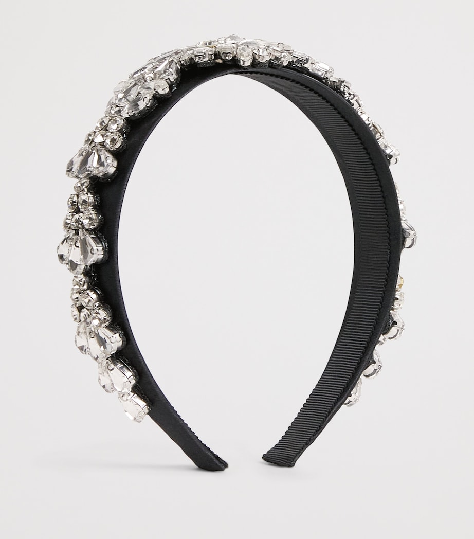 Monnalisa Jewel Headband Nero+nickel Image 2