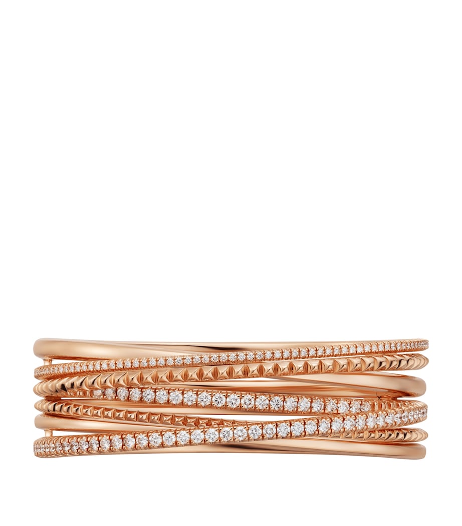 Cartier Rose Gold and Diamond Étincelle de Cartier Bangle Rose Gold Image 2