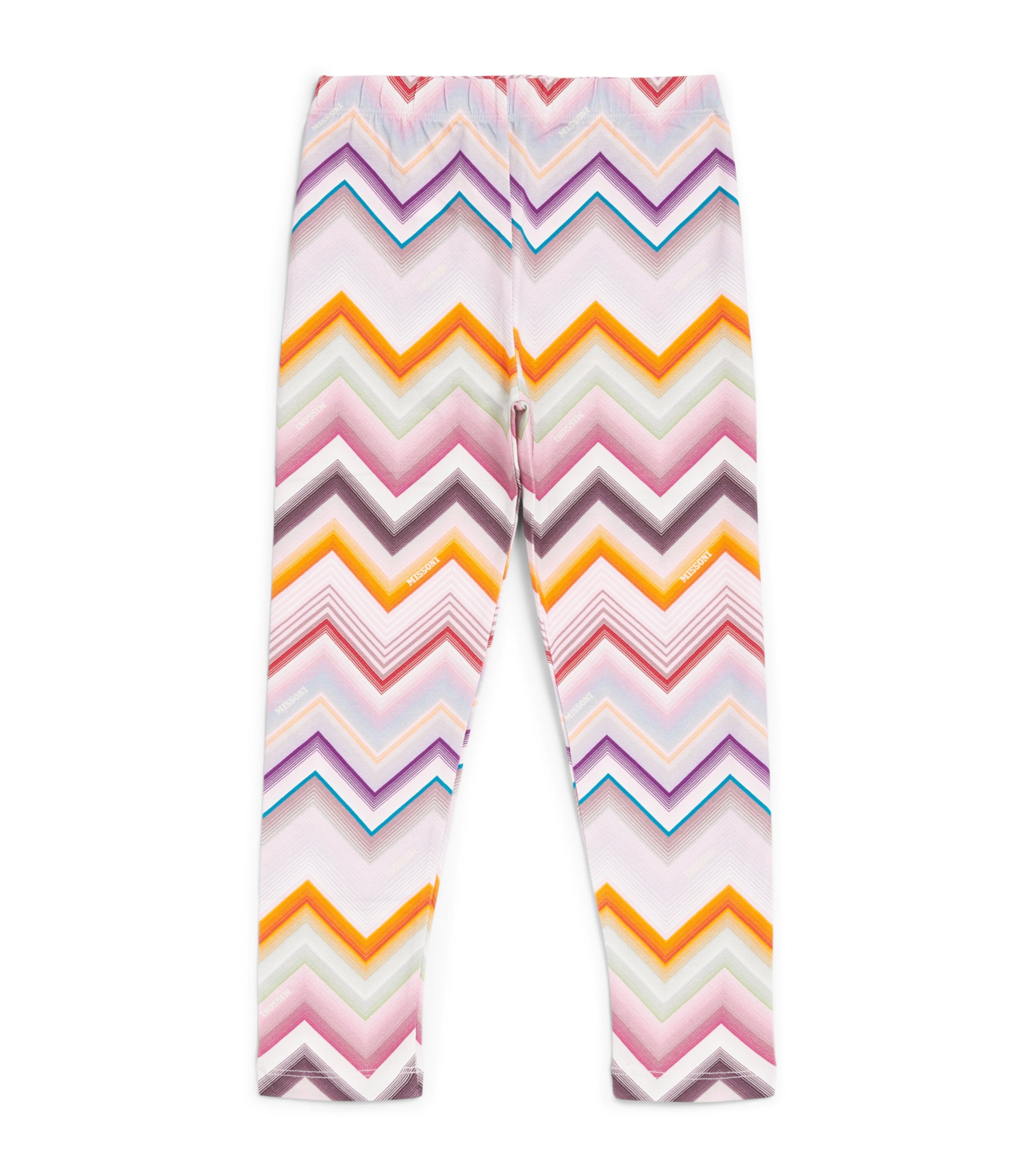 Missoni Kids Zigzag Print Leggings (4-14 Years) Colourful Image 1