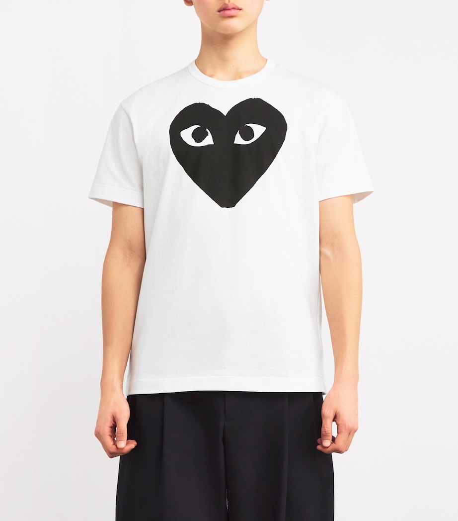 Heart Logo T-Shirt WHITE Image 3