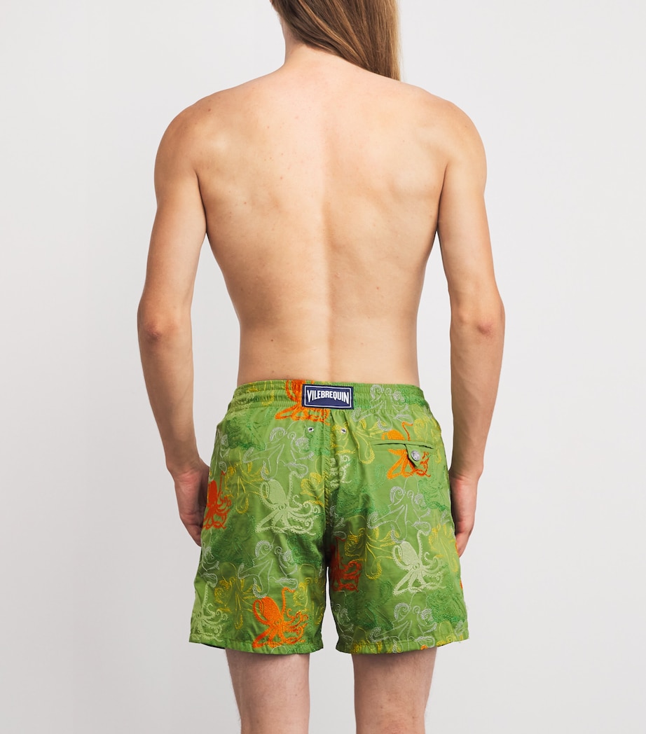 Embroidered Octopus Mistral Swim Shorts 427CAMOUPLAGE Image 4