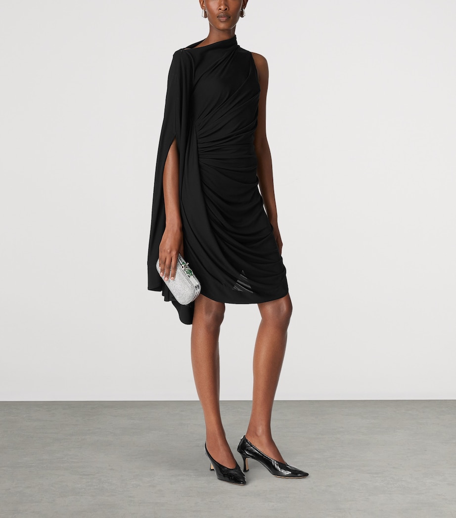 Leather Crystal Knot Minaudière Clutch Bag 1904 Image 2