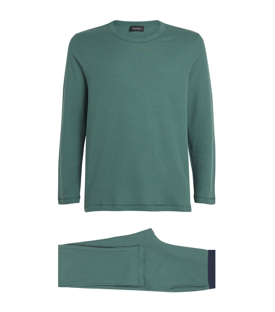 Smart Sleep Waffle Pyjama Set 2741-HERBAL TEA Image 1