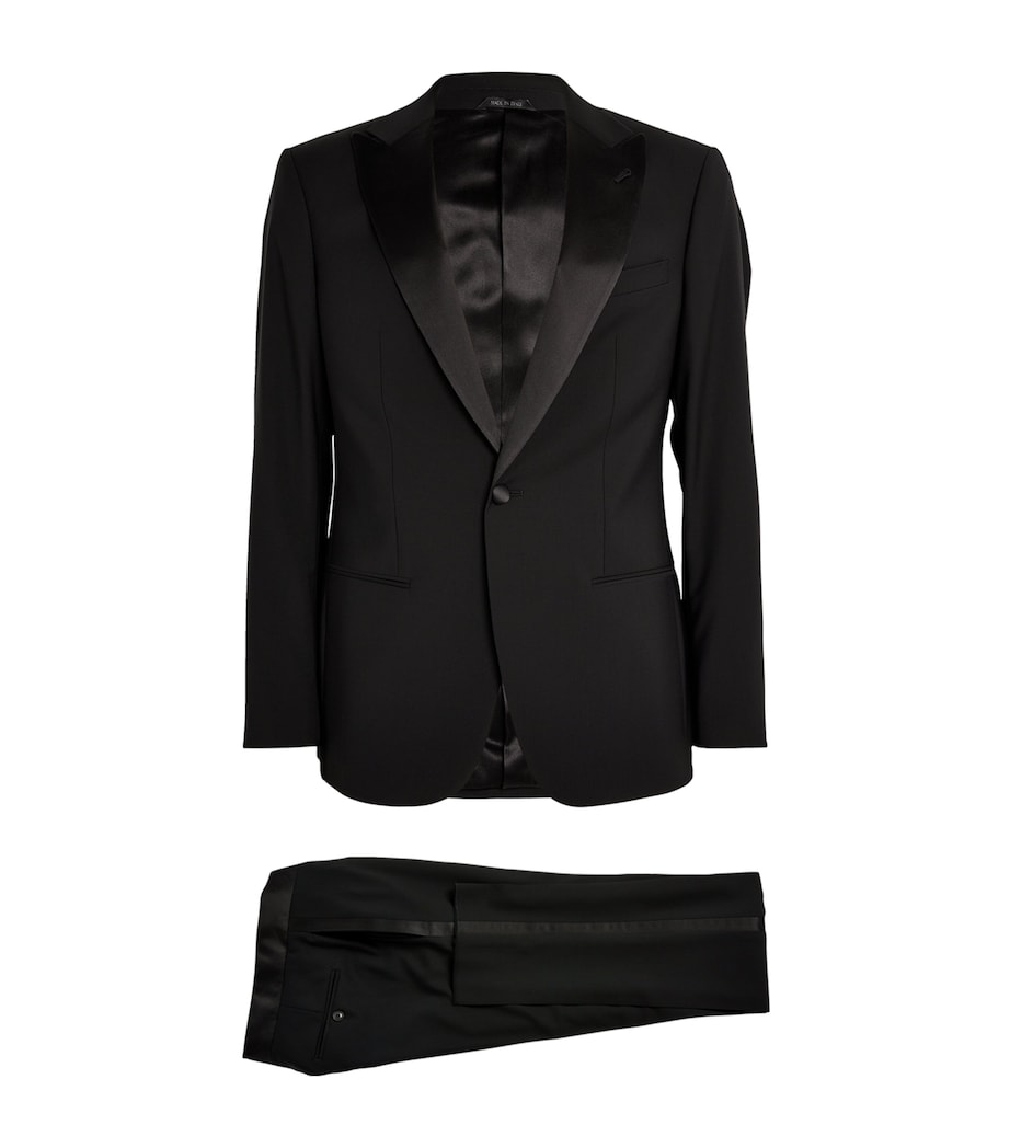 Virgin Wool-Silk 2-Piece Soho Tuxedo UC99 Image 1