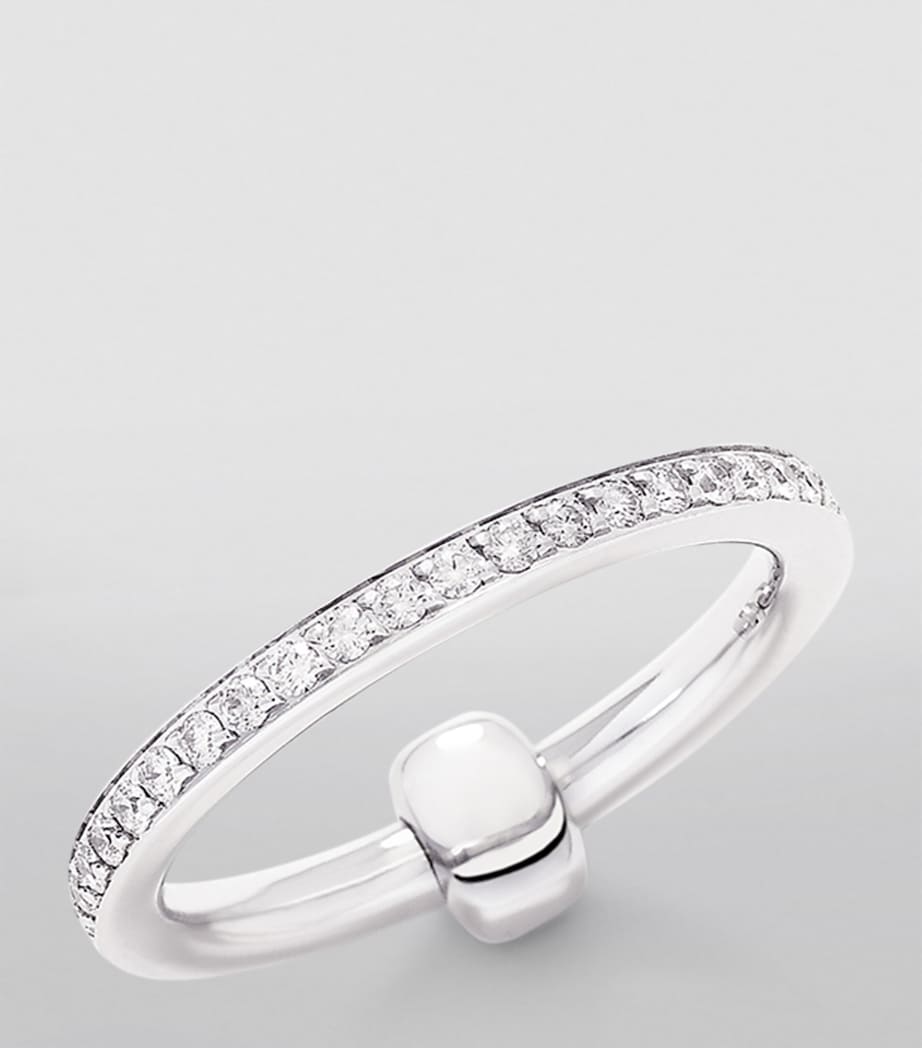 White Gold and Diamond Pomellato Together Ring DB000 Image 2