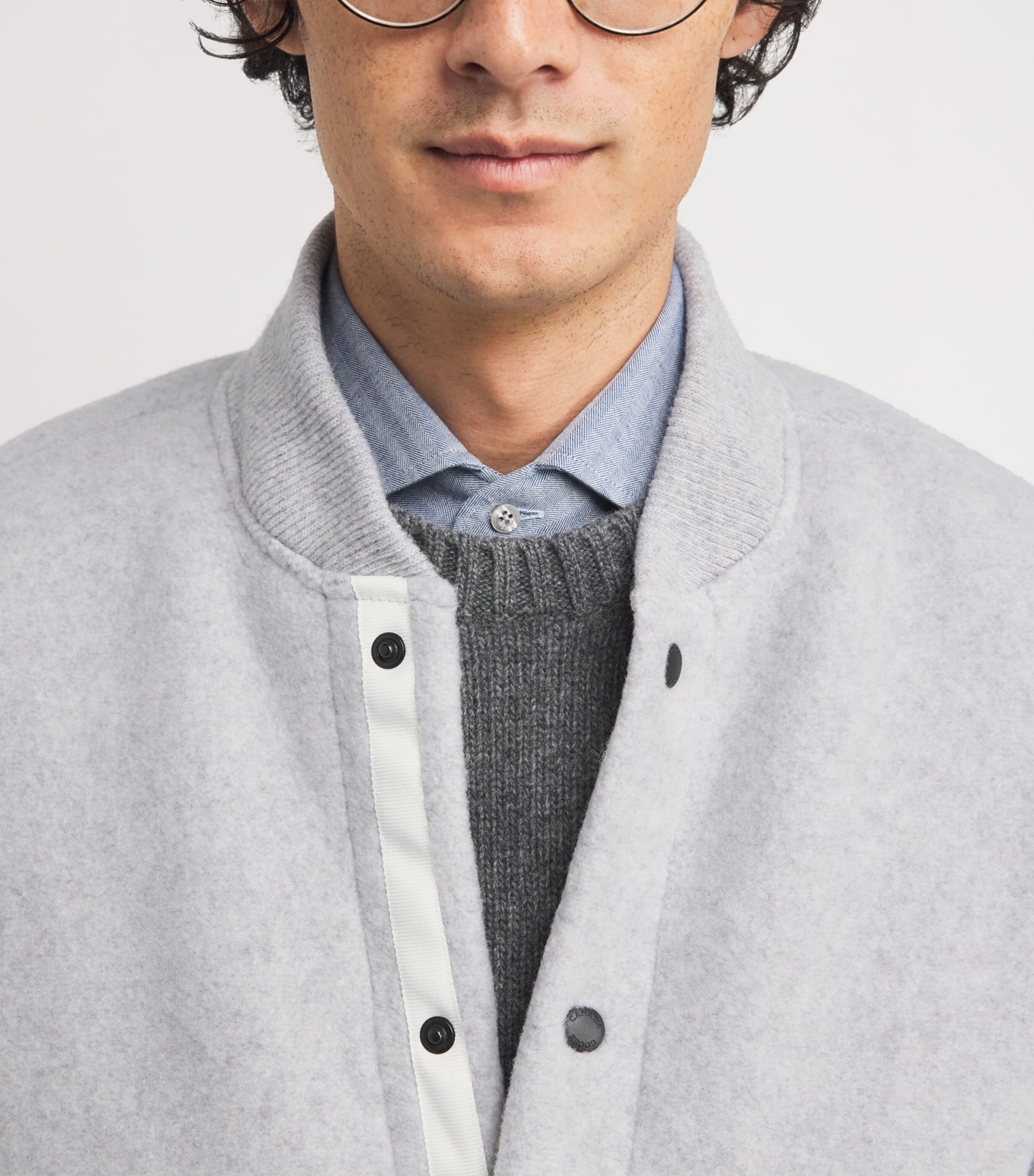 Wool-Blend Hudson Bomber Jacket 9309 Image 6