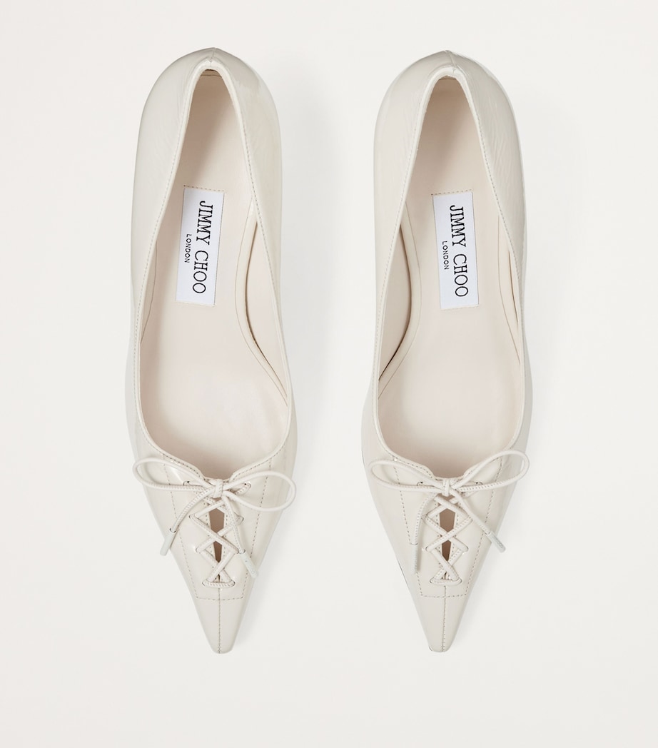 Scarlett 50 Leather Pumps LATTE Image 4