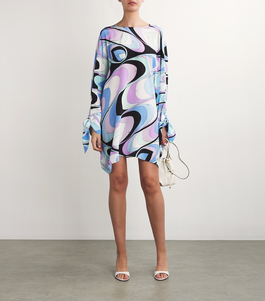 PUCCI Purple Silk Printed Mini Dress | Harrods US PUCCI Purple Silk Printed Mini Dress | Harrods US