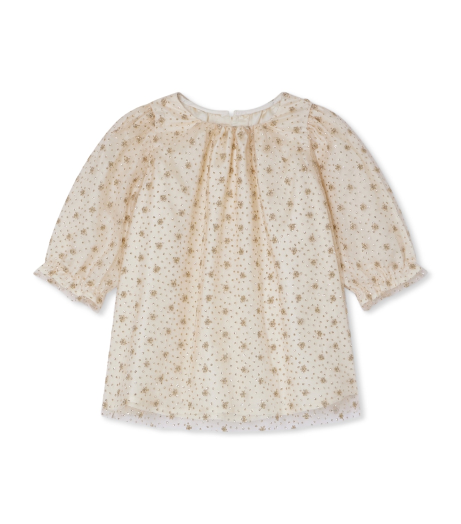 Tulle Emboidered Jelisa Dress (6 Months) UPB OR Image 1