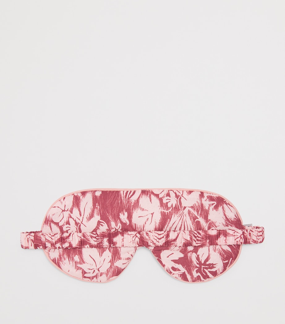 Fig Print Alma Eye Mask RED/PINK Image 2