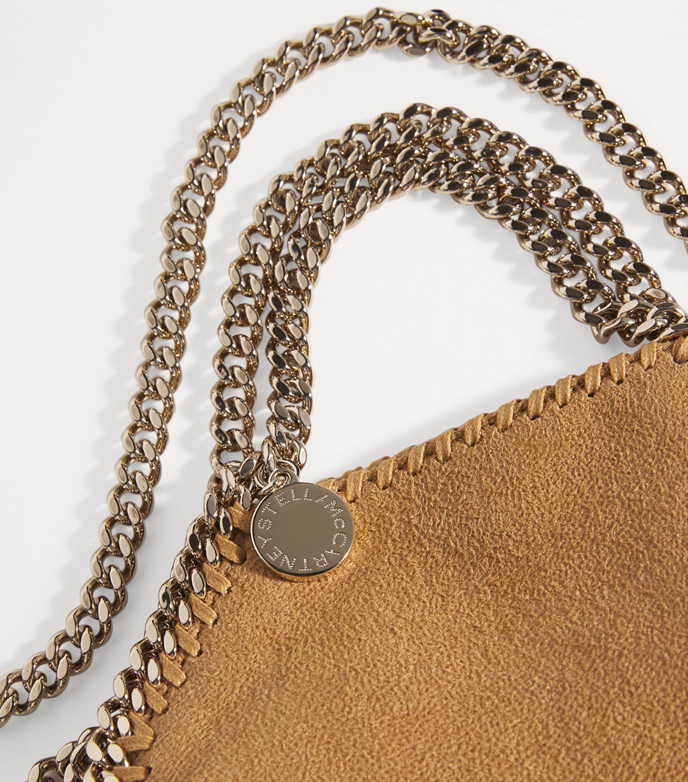 トートバッグ Stella Mccartney Falabella Mini Tote Bag In Shaggy Deer Women Black Falabella Tiny Tote Bag | Stella McCartney US