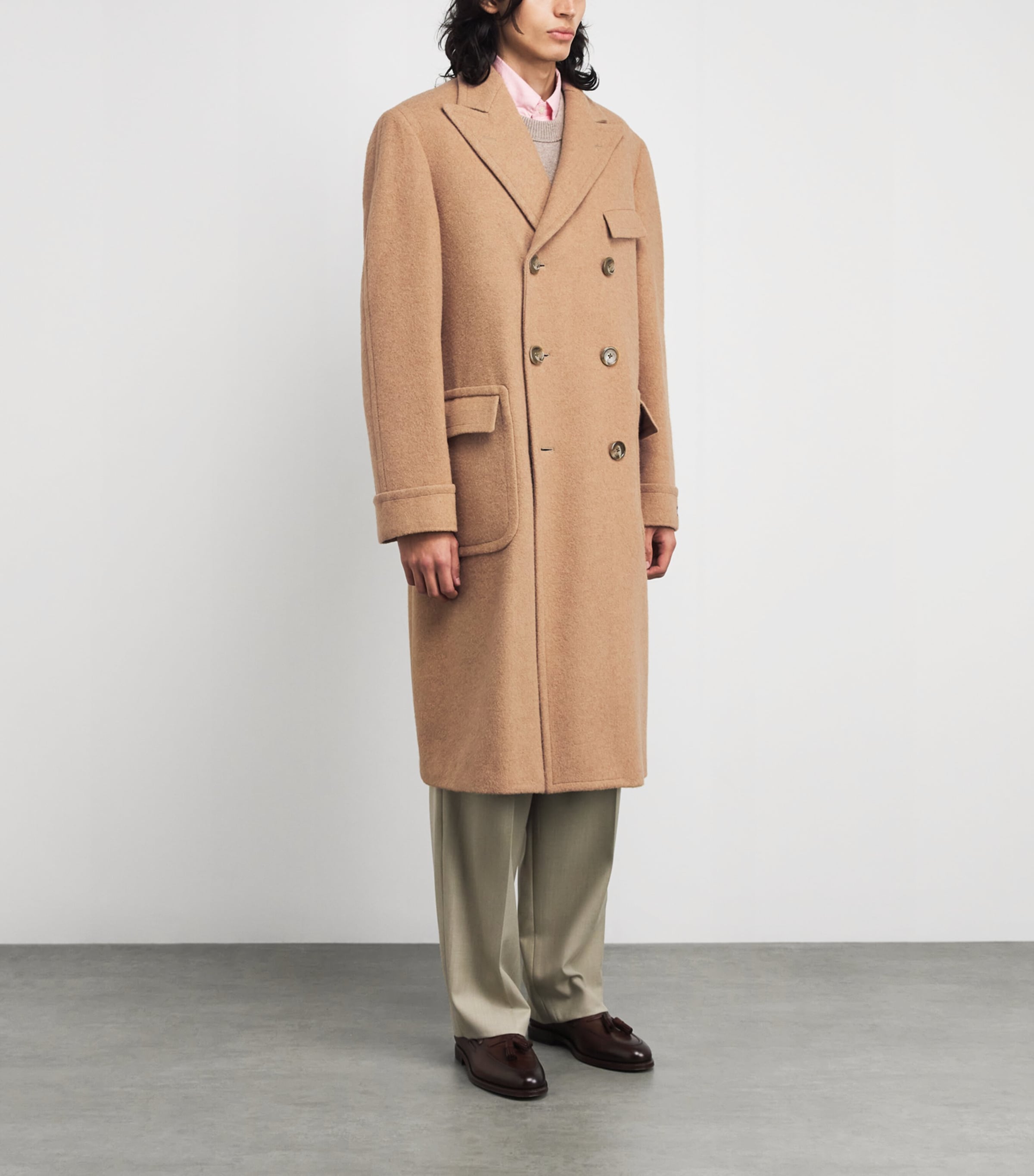 Camel Hair Overcoat CAMEL Image 3